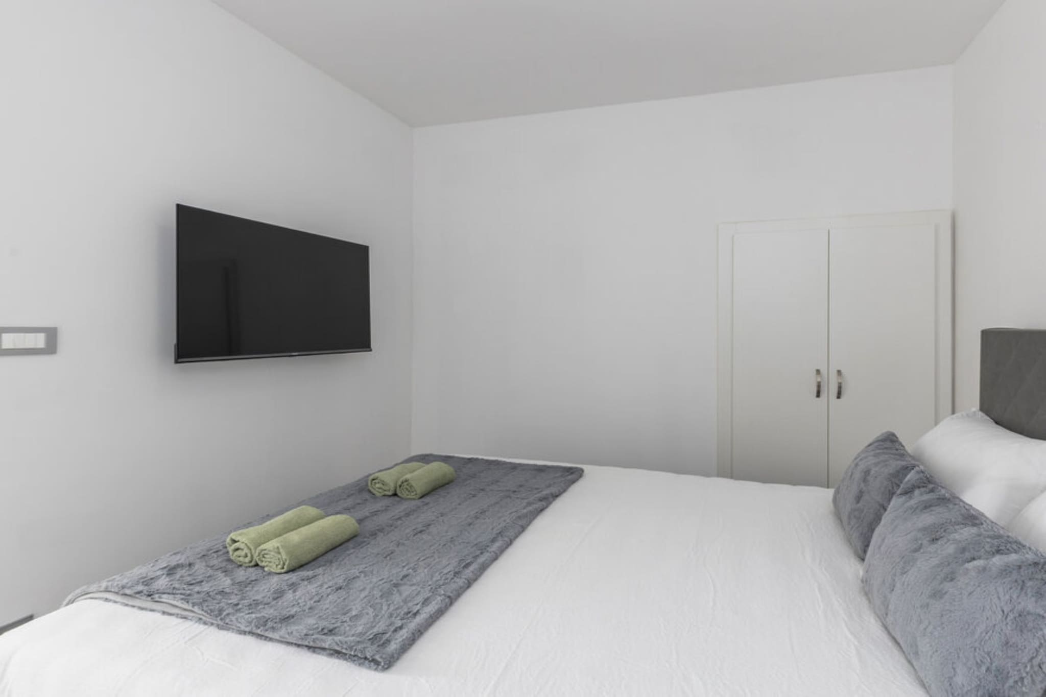 Apartments Bregha - Three Bedroom Apartment with Terrace-Bedroom