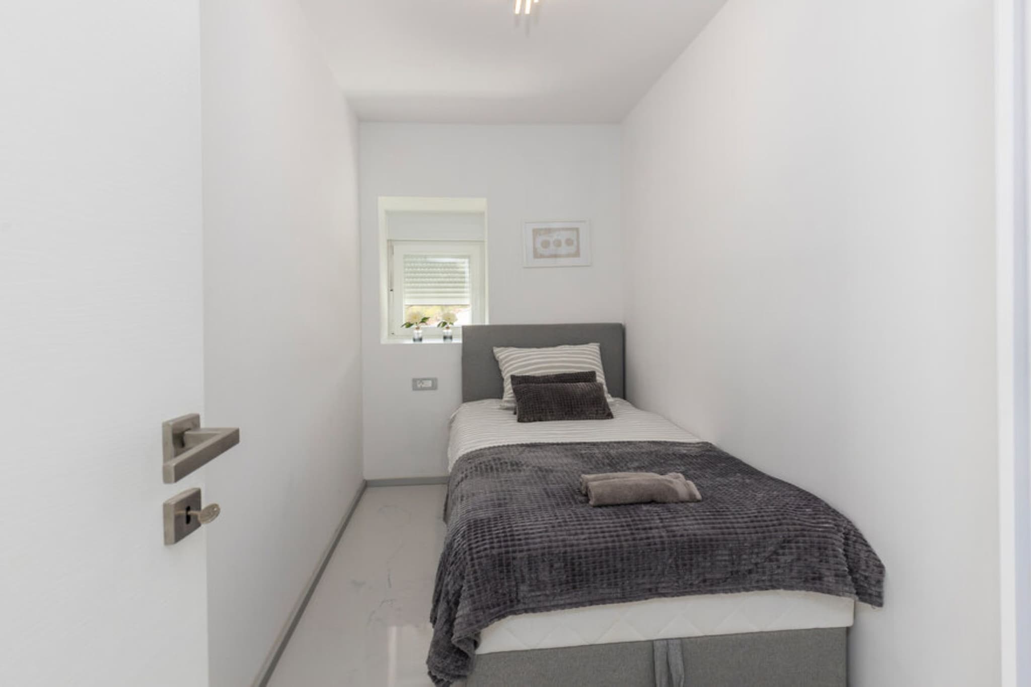 Apartments Bregha - Three Bedroom Apartment with Terrace-Bedroom