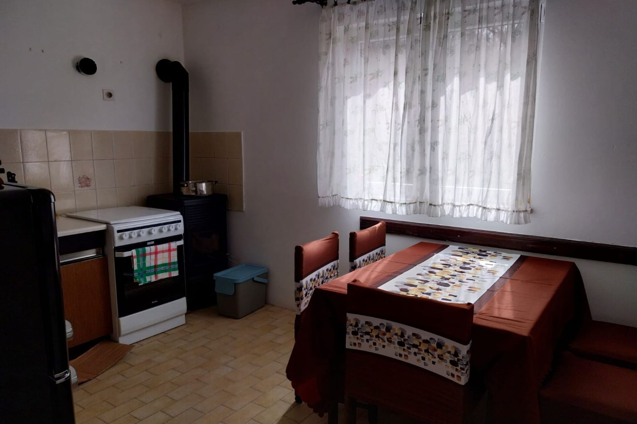 Holiday Home Marina - Two Bedroom Holiday Home with Terrace-Salle à manger