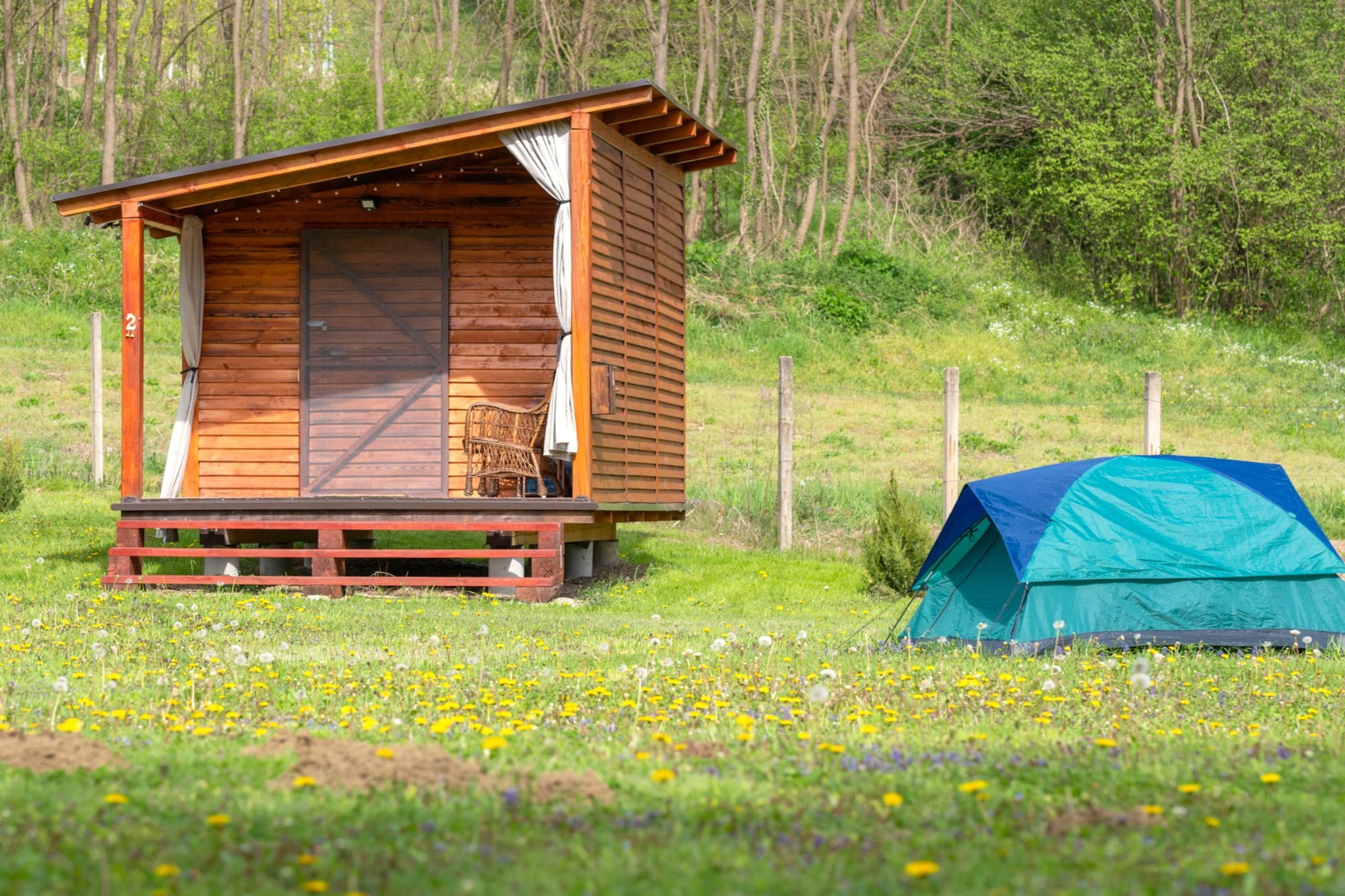 Robinzonski Kamp Hofman - Tent-Outdoor