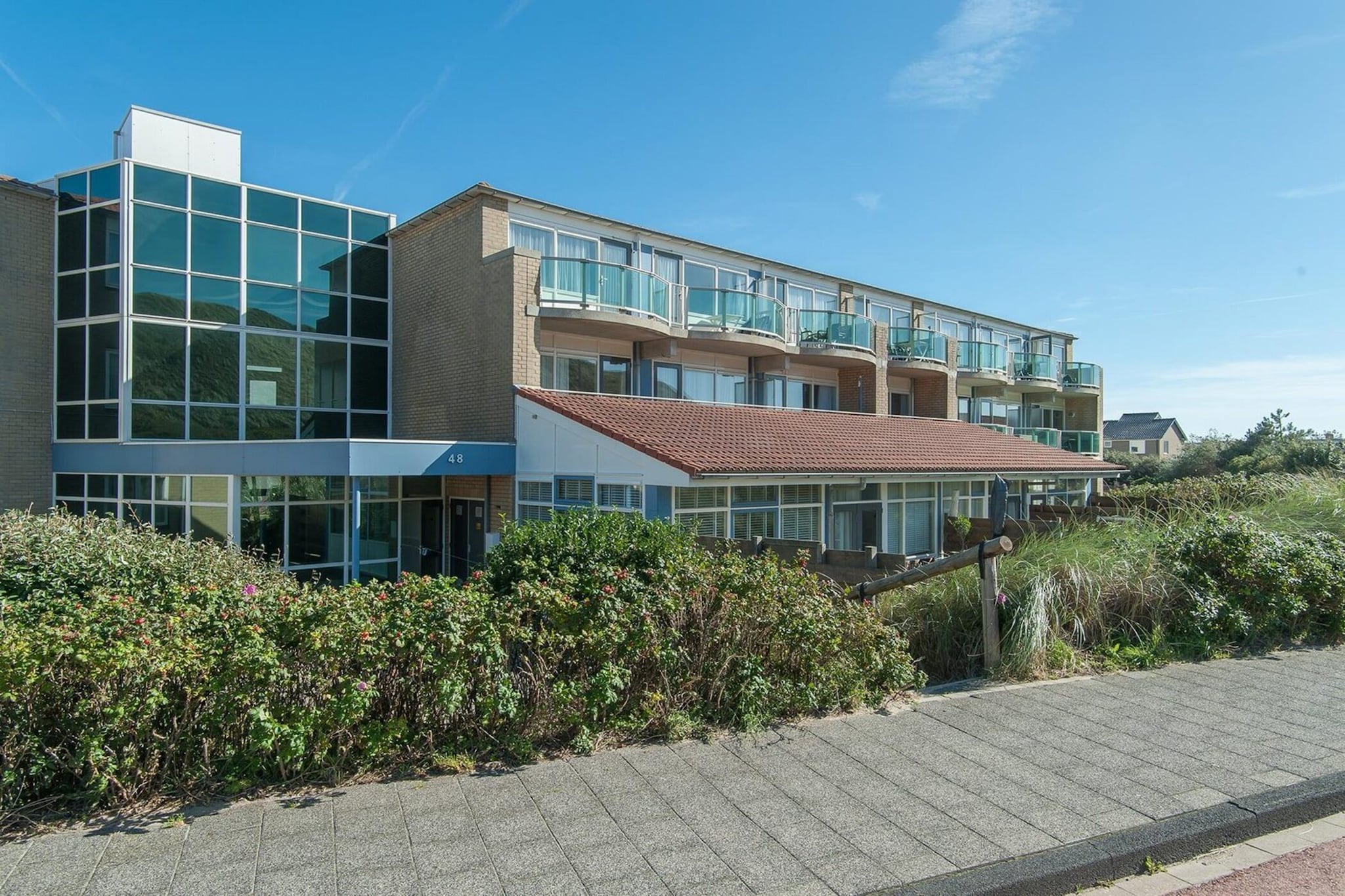 Beach Appartement 08-Buitenkant zomer