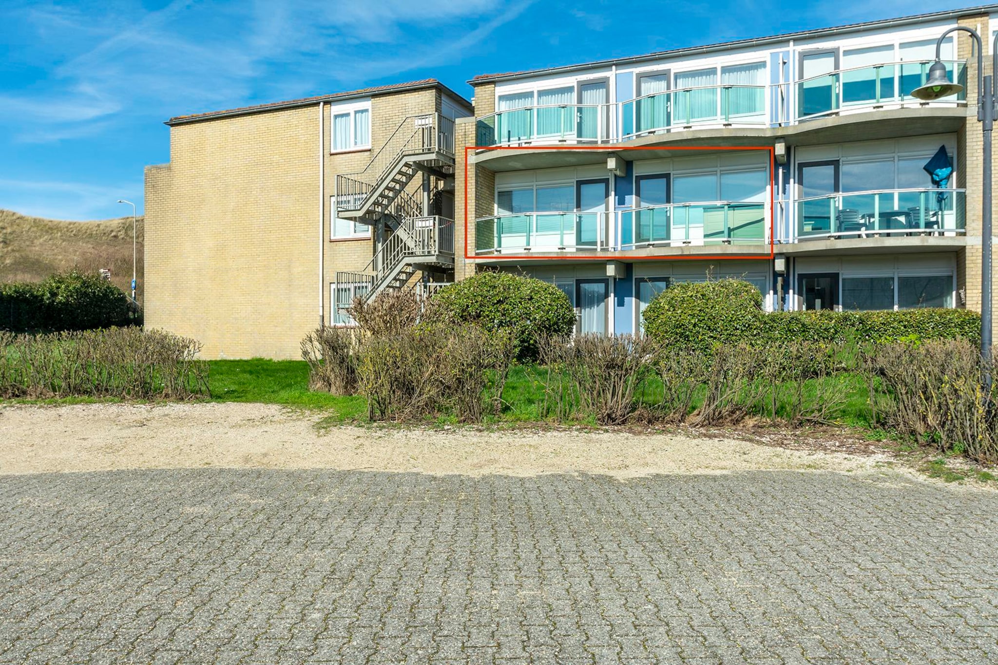 Beach Appartement 29-Buitenkant zomer