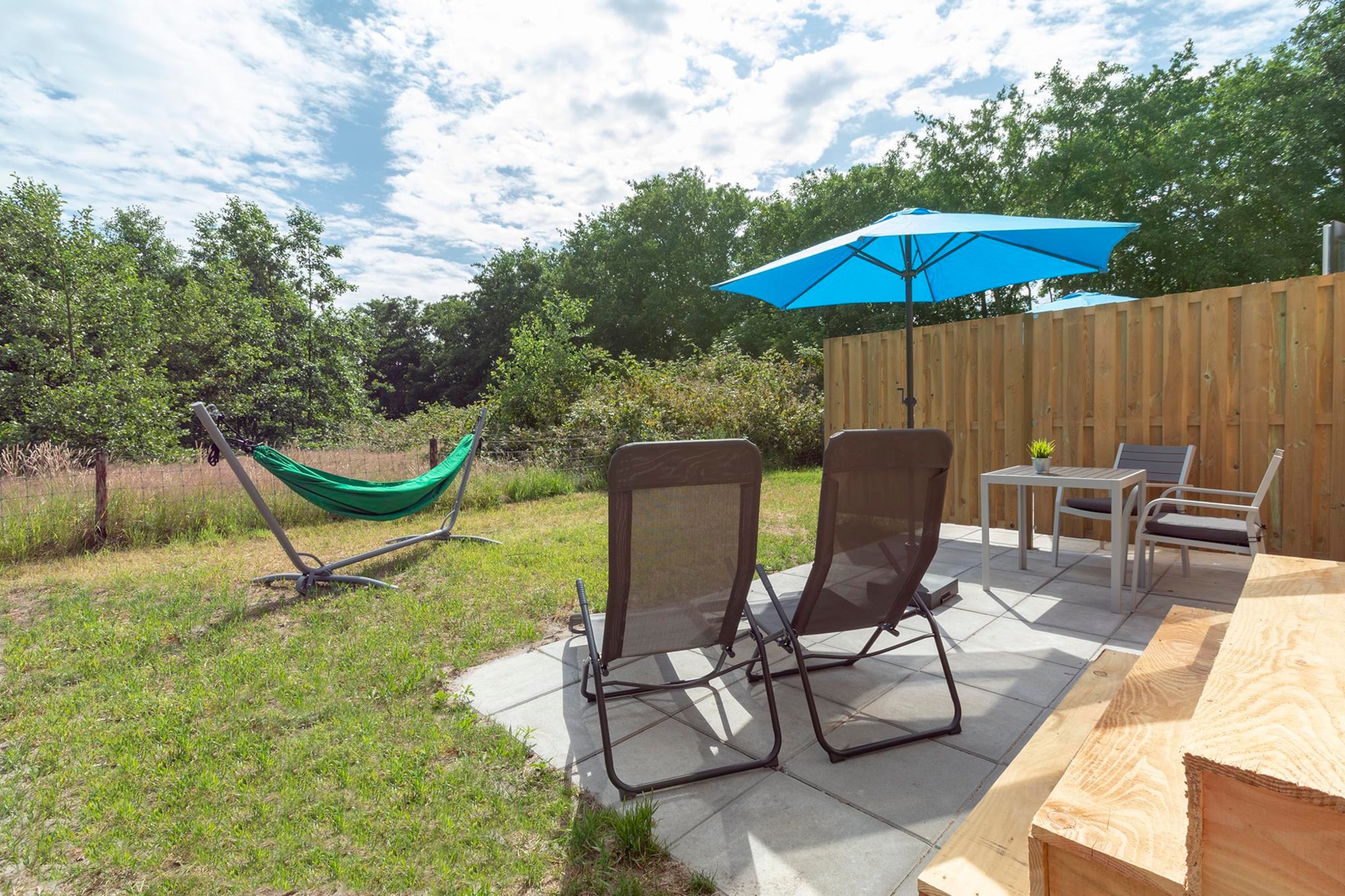 Beach Studio Texel-Terrace balcony