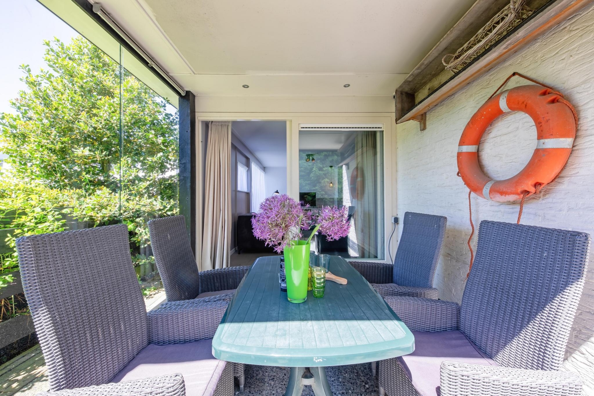 Strandhuys Oester-Terrasbalkon