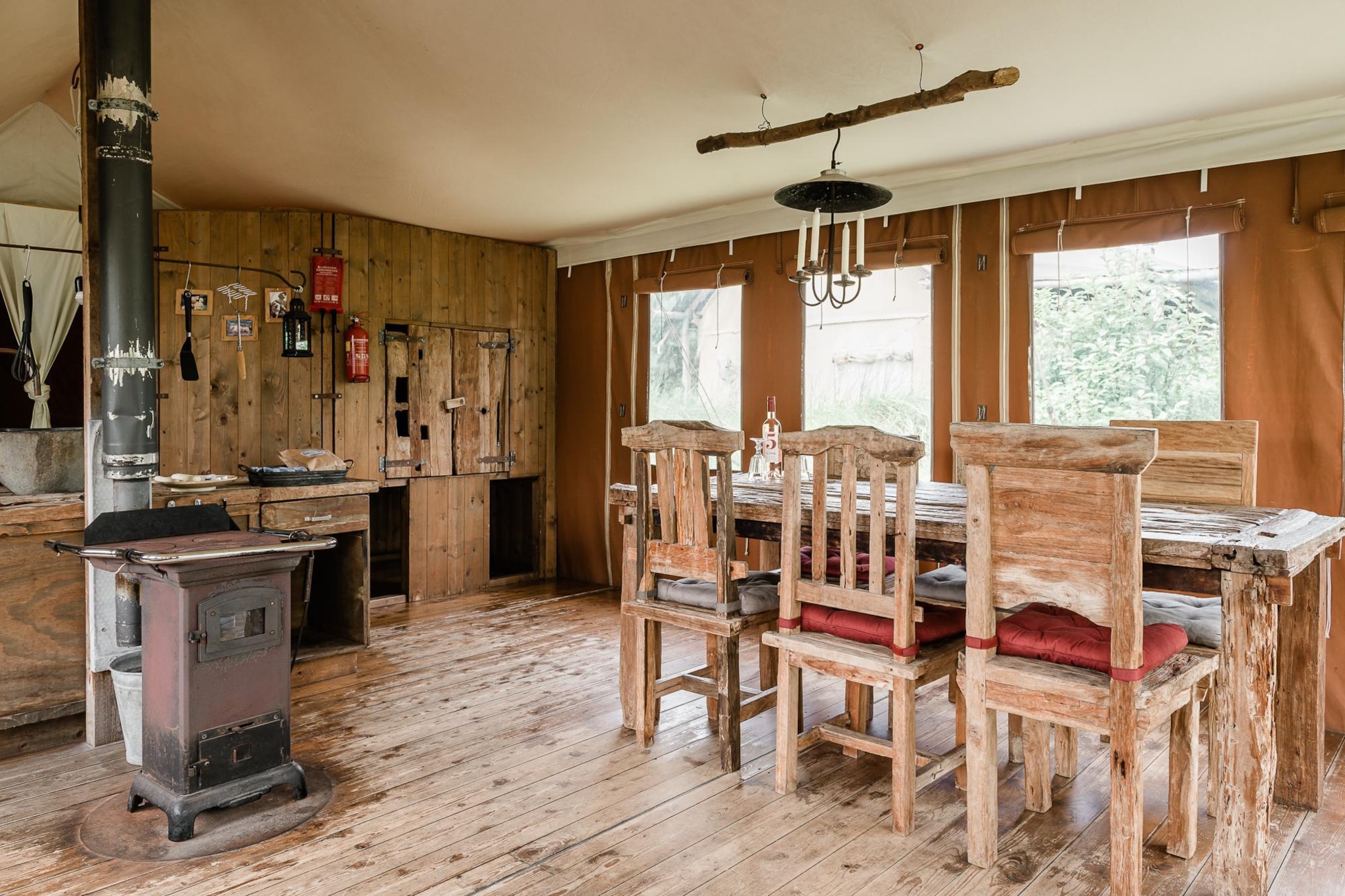 Duynlodge - Duynpark-Woonkamer