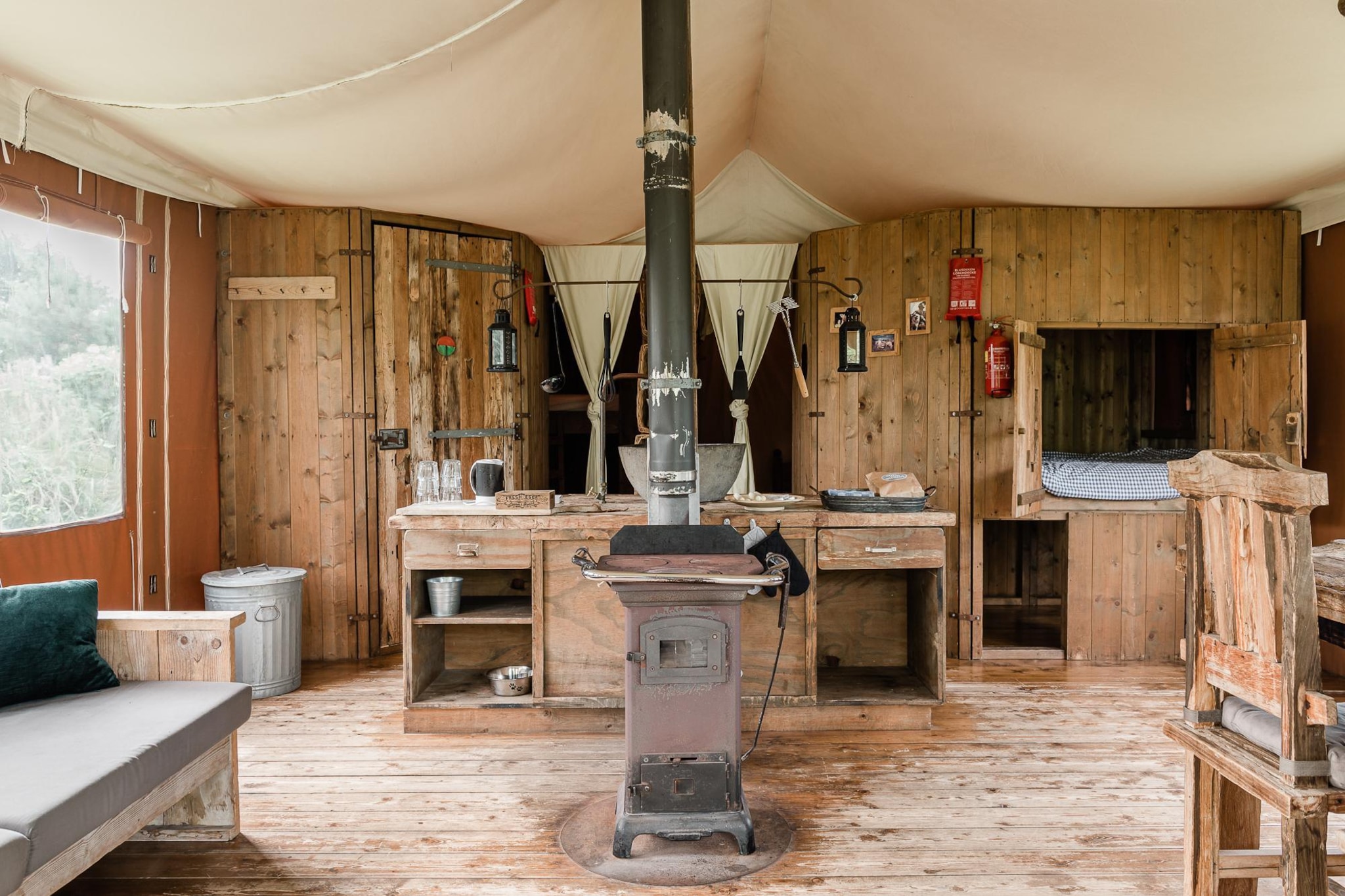 Duynlodge - Duynpark-Woonkamer