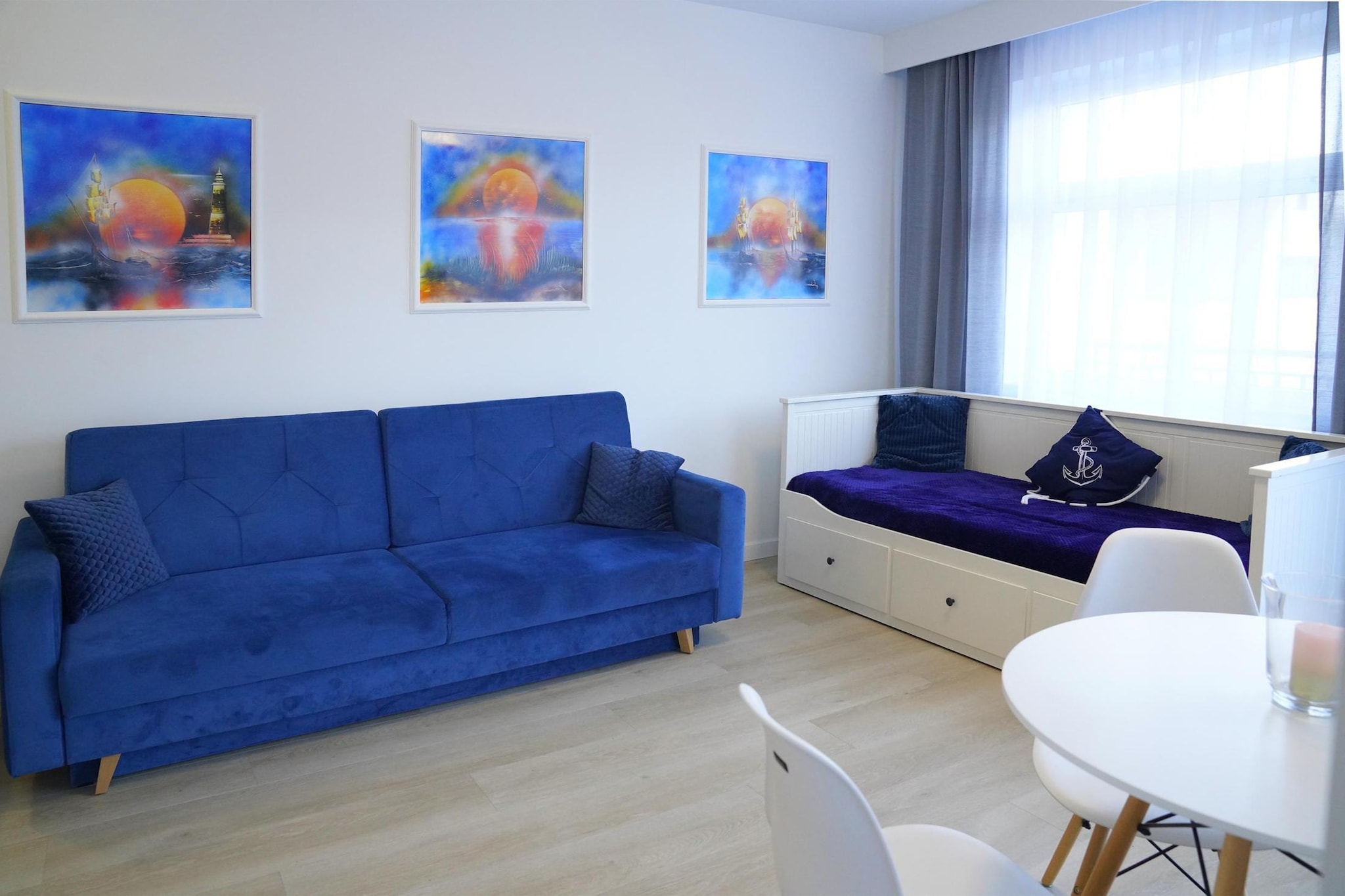 Apartament  Sea Family - Woonkamer