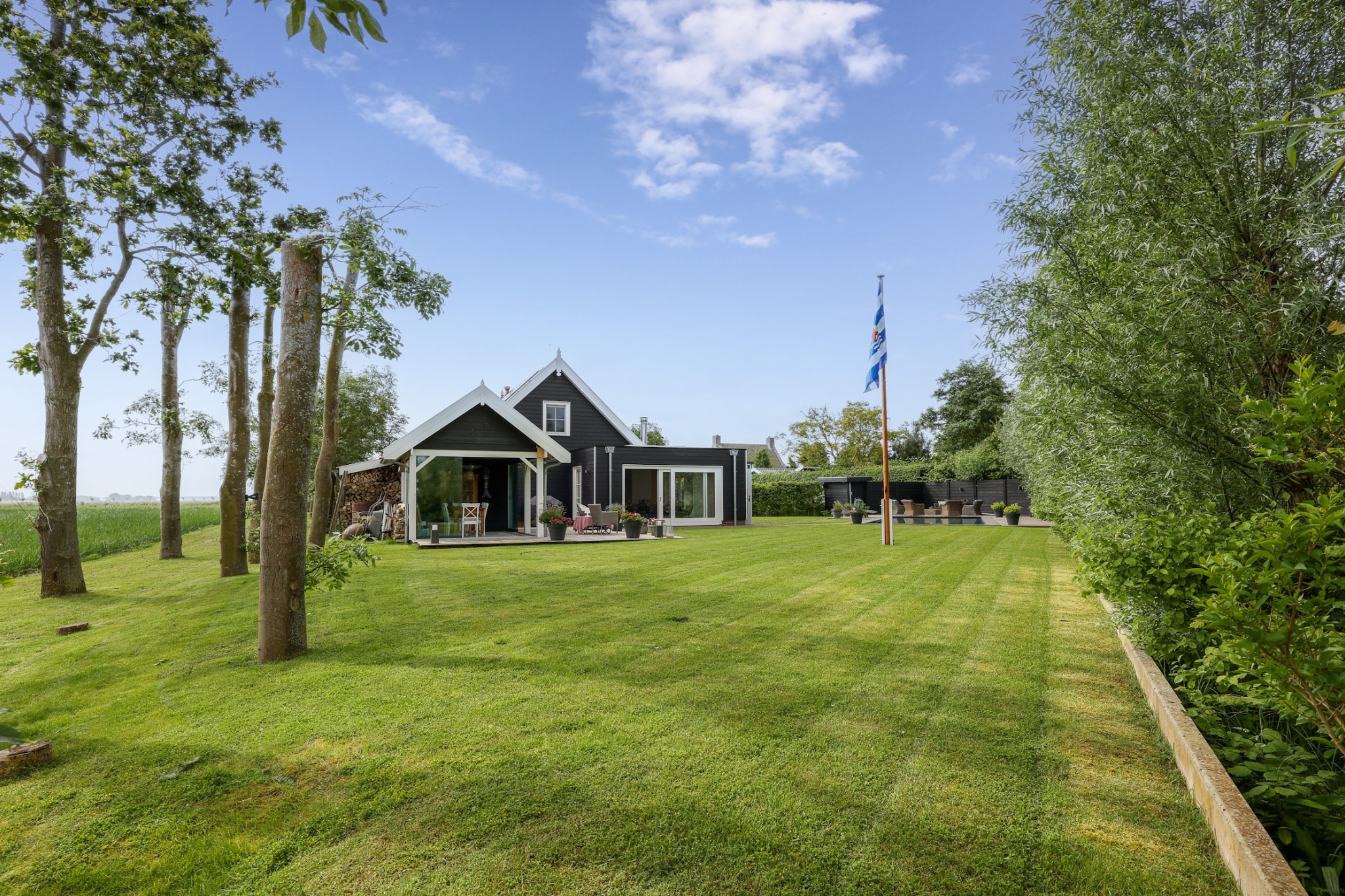 Groeneweg 6 in Wissenkerke-Tuinen zomer