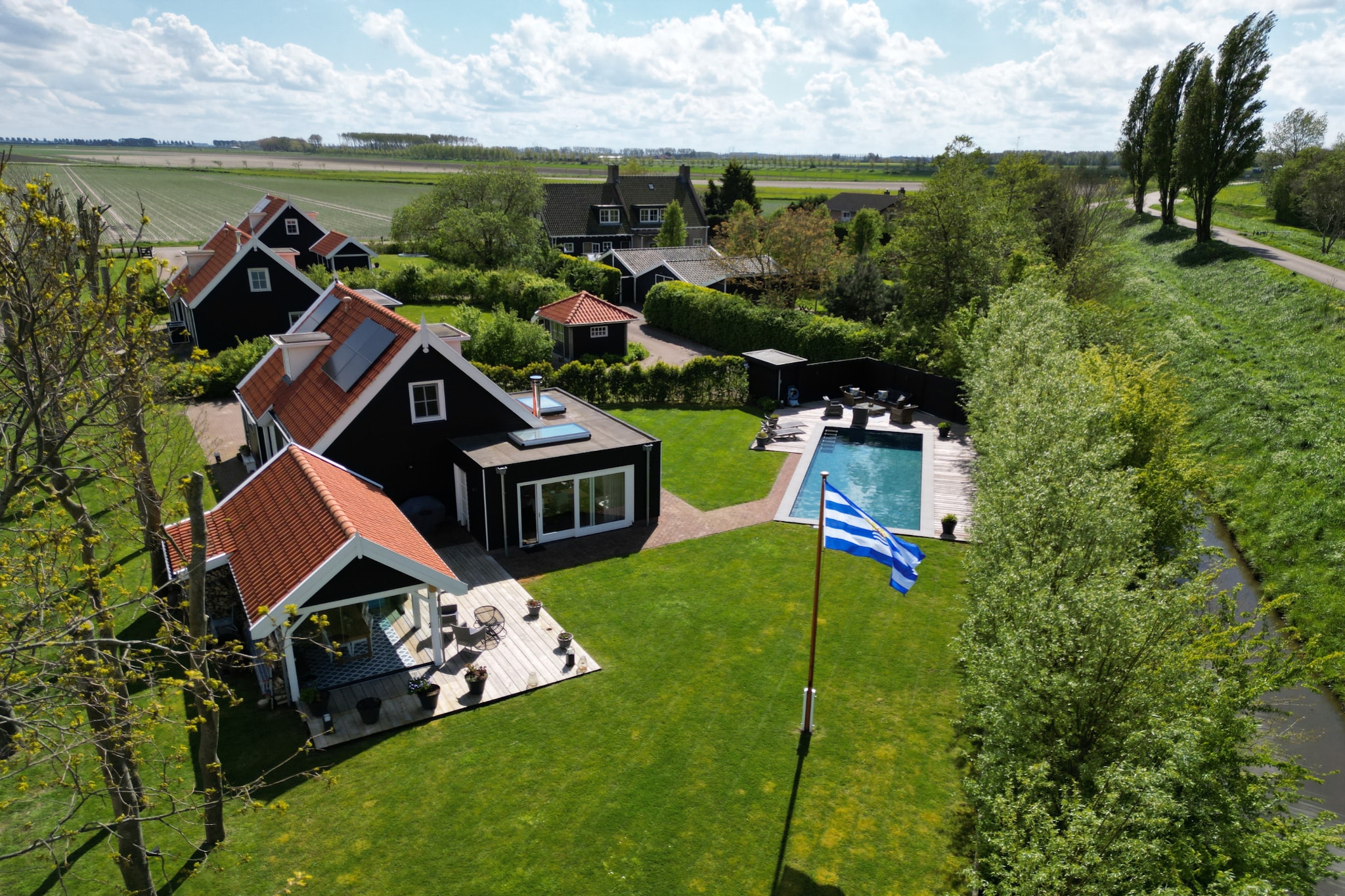 Groeneweg 6 in Wissenkerke-Tuinen zomer