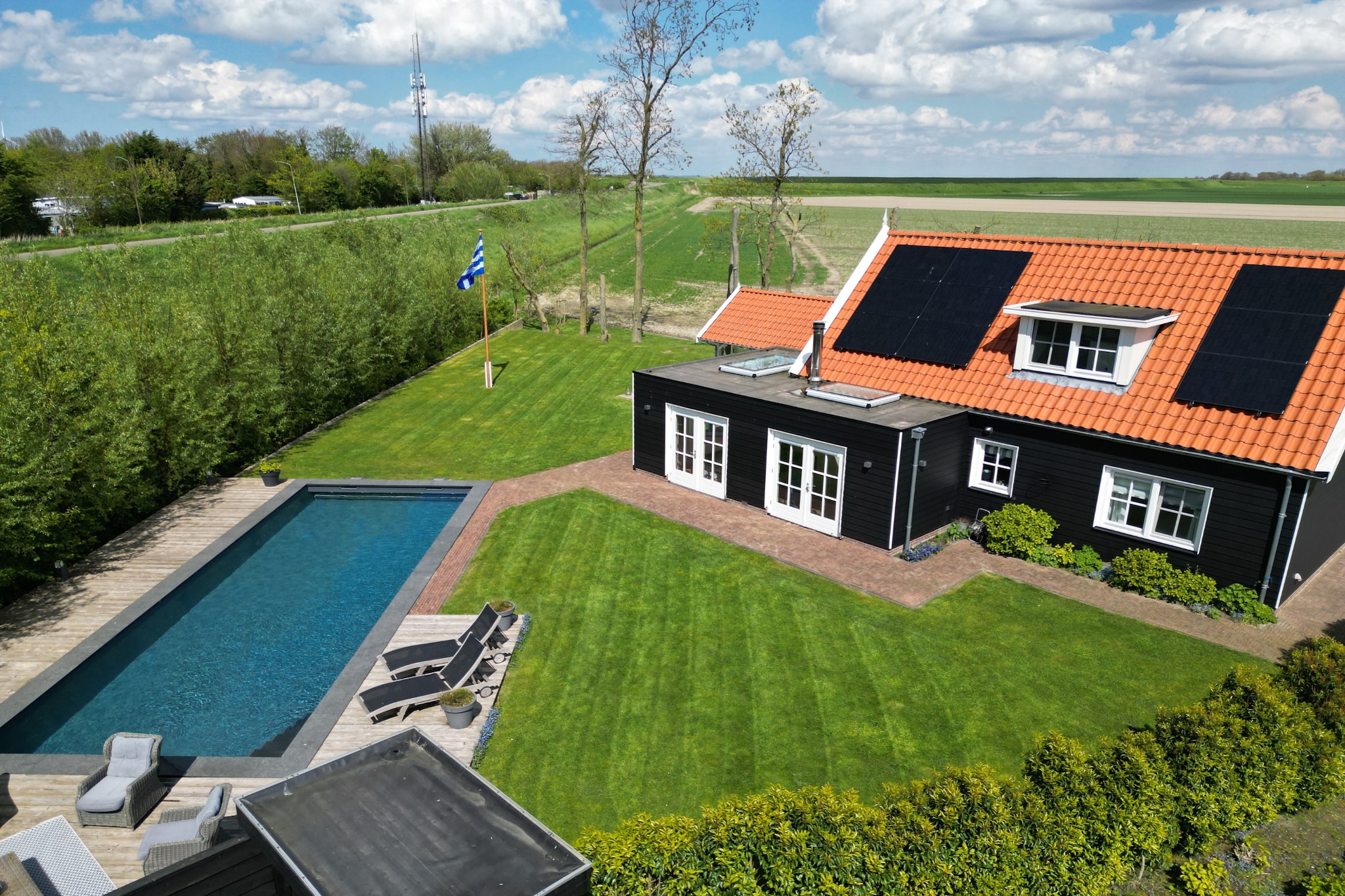 Groeneweg 6 in Wissenkerke-Tuinen zomer