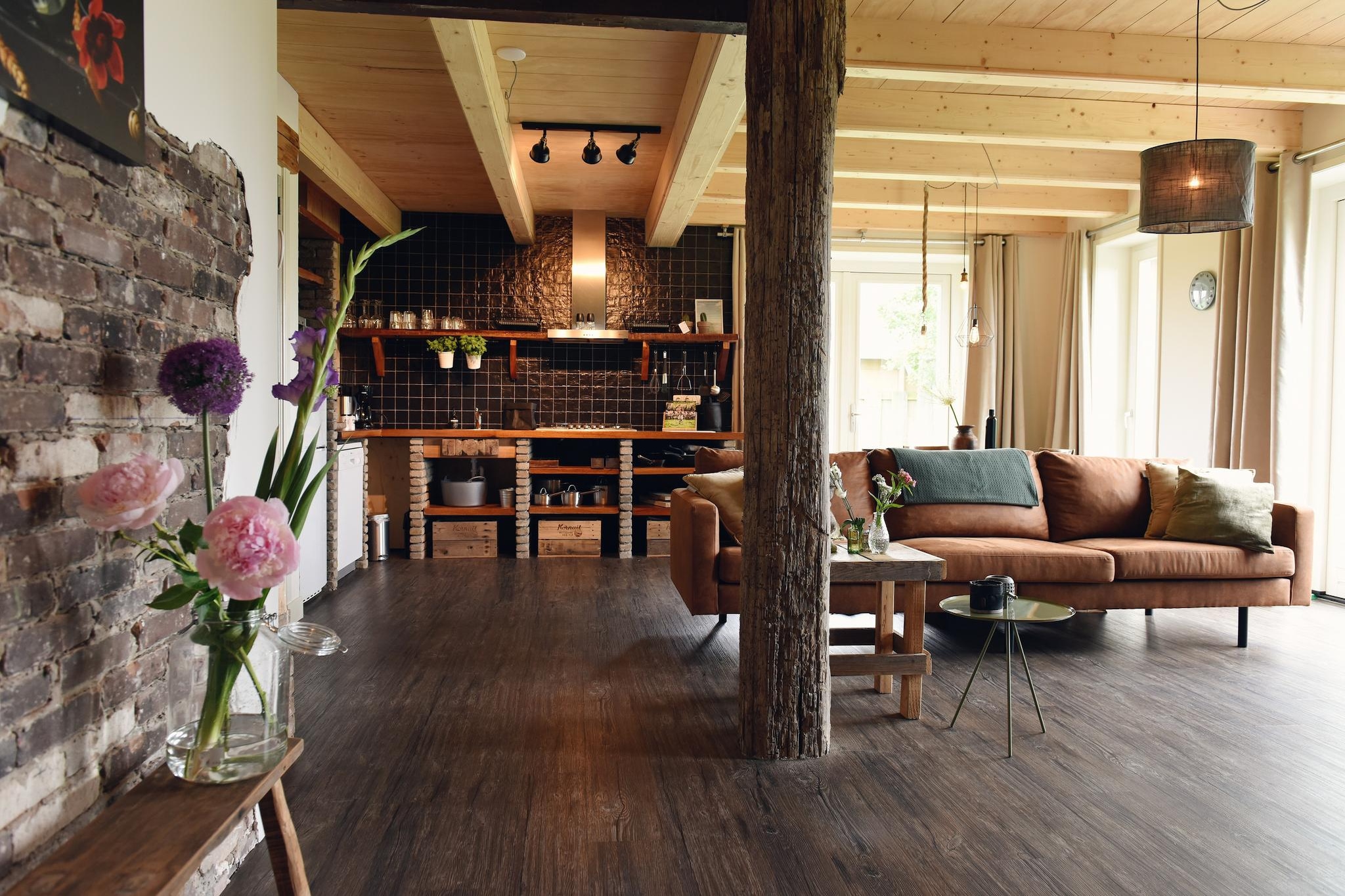 Hoeve Landzicht-Woonkamer