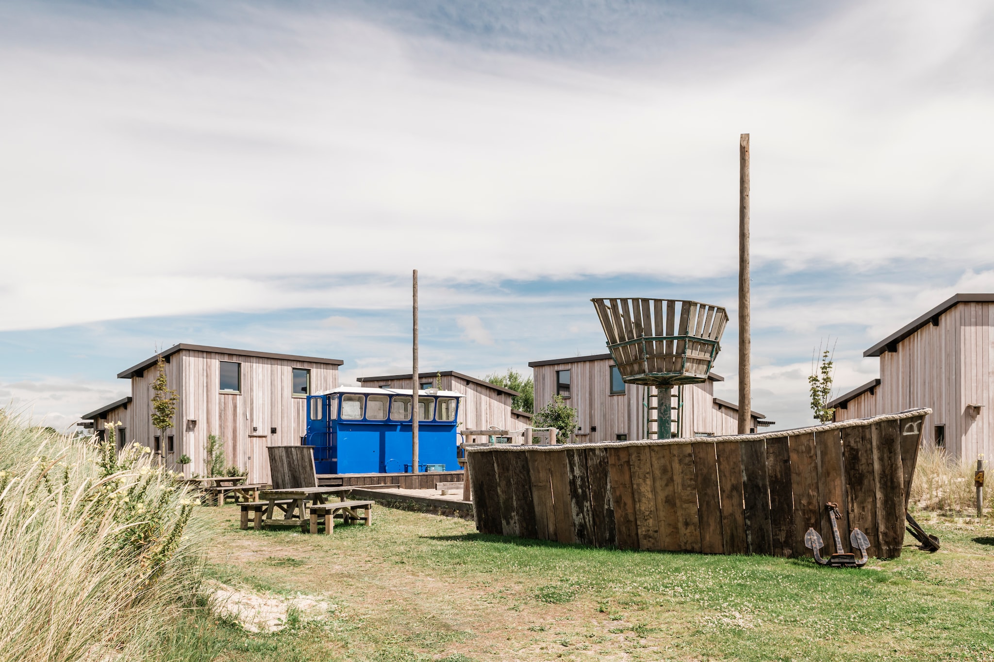 Beach Lodge Groot - Duynpark-Buitenkant zomer