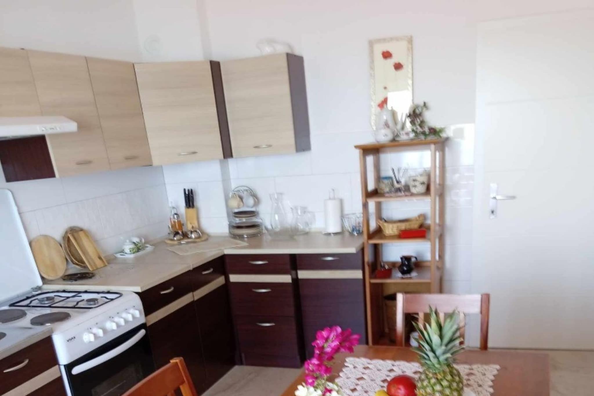 Apartments Julia - Triple Room Julia 4-Keuken