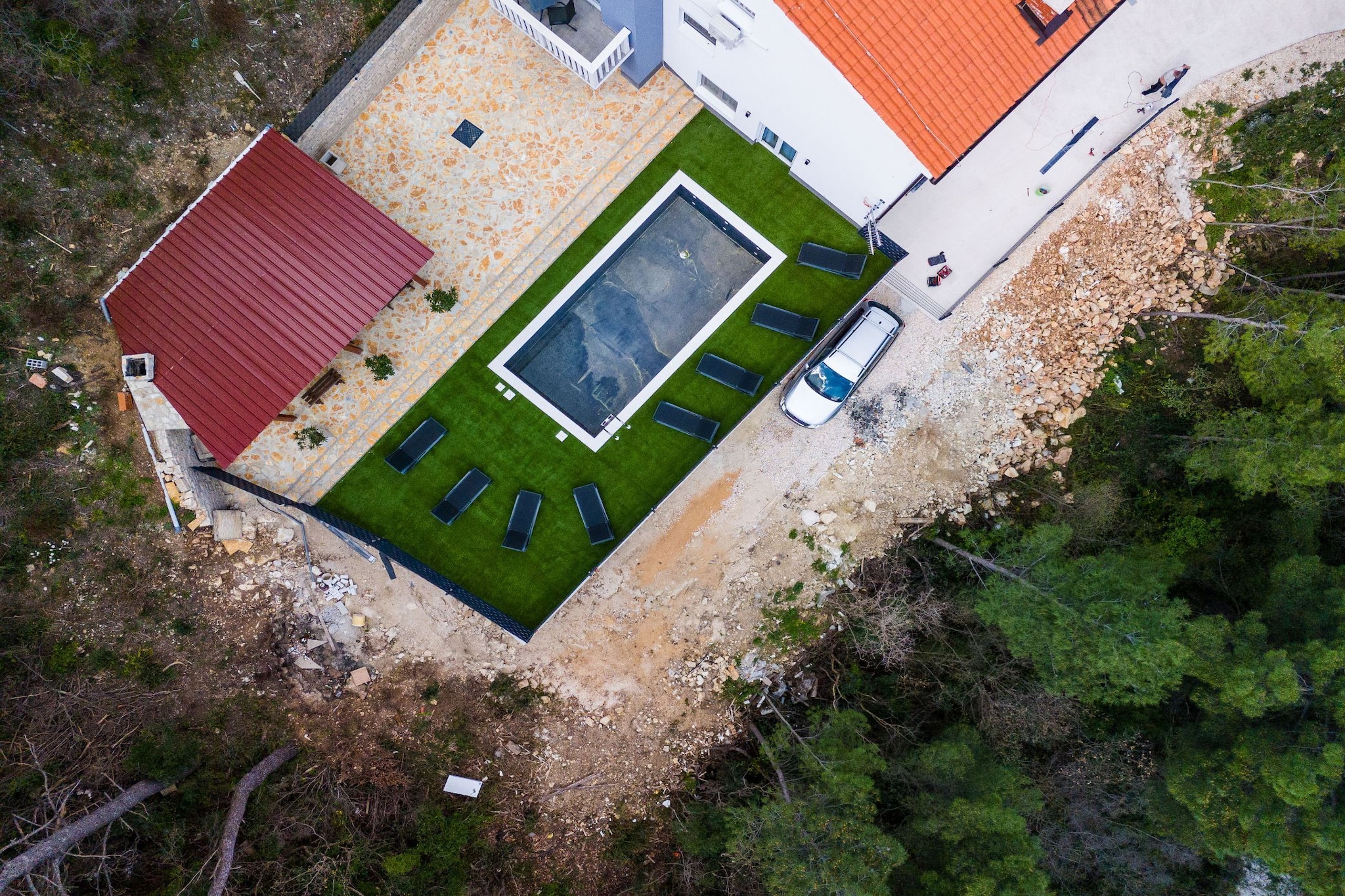 Villa Ivanovi Dvori - Seven Bedroom Villa with Private Pool-Pool