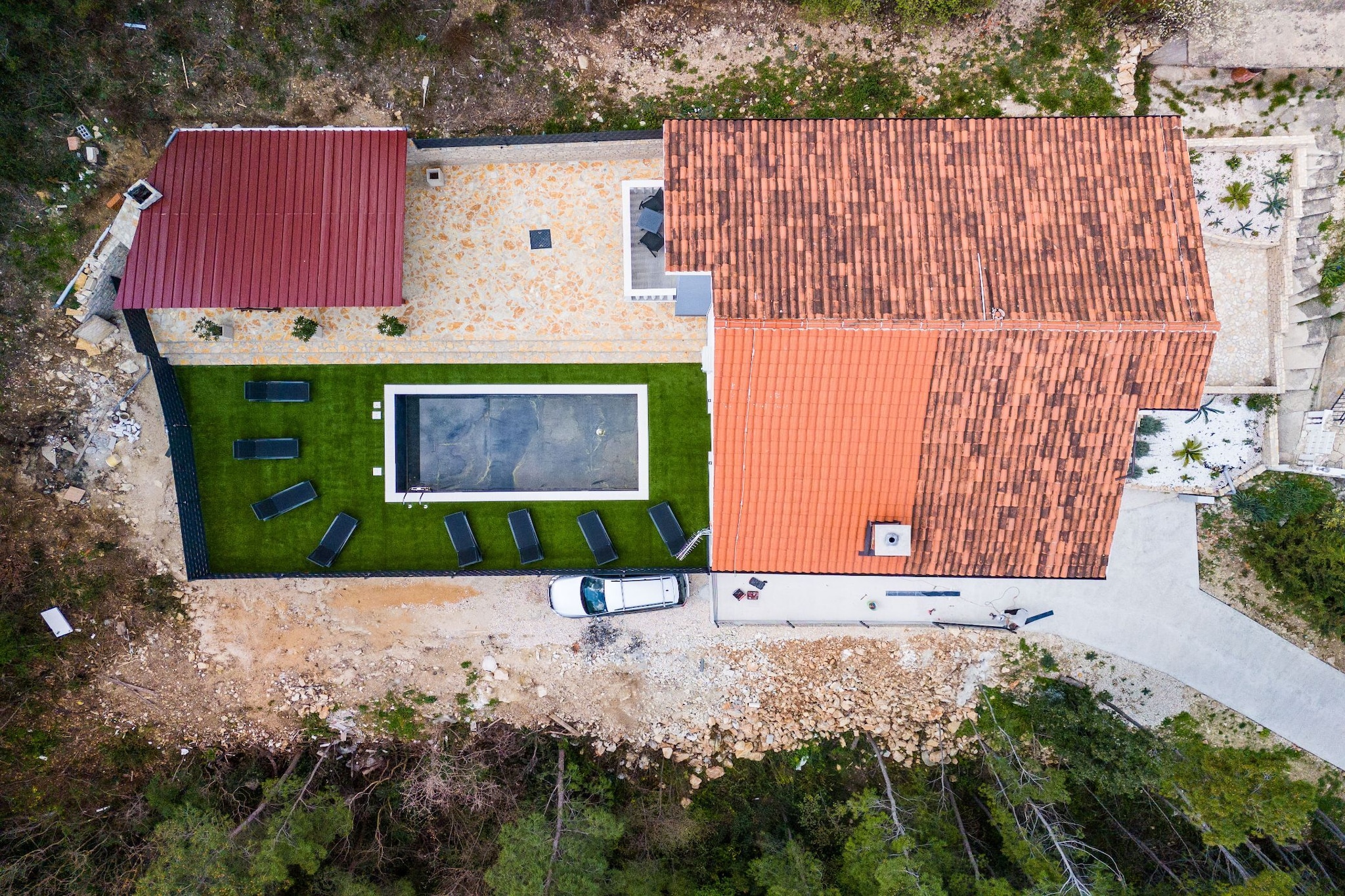 Villa Ivanovi Dvori - Seven Bedroom Villa with Private Pool-Pool