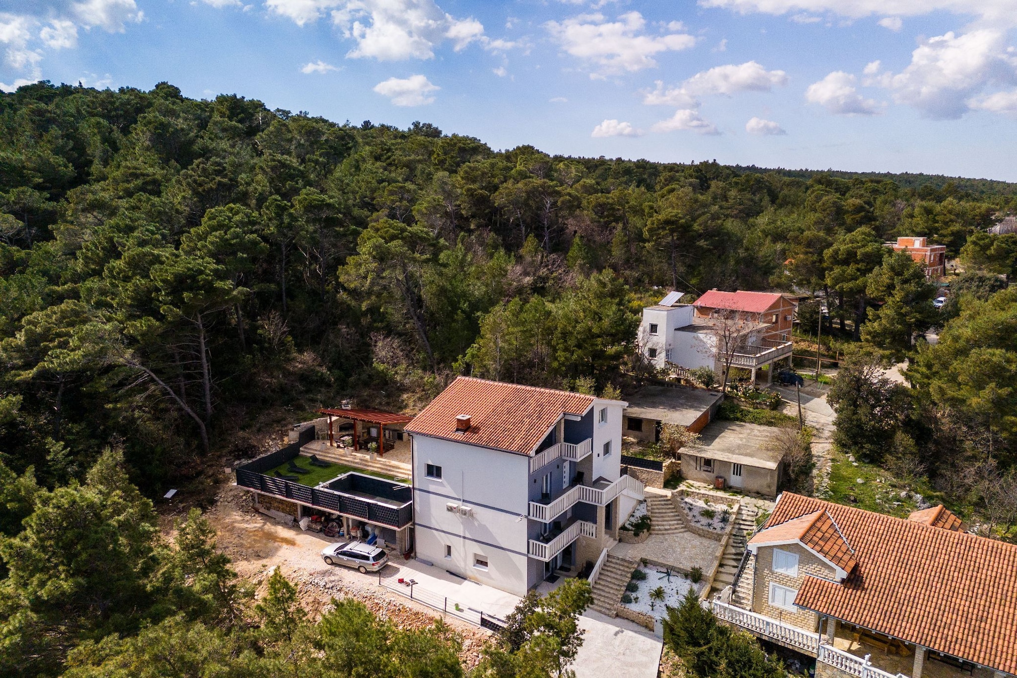 Villa Ivanovi Dvori - Seven Bedroom Villa with Private Pool-Outdoor