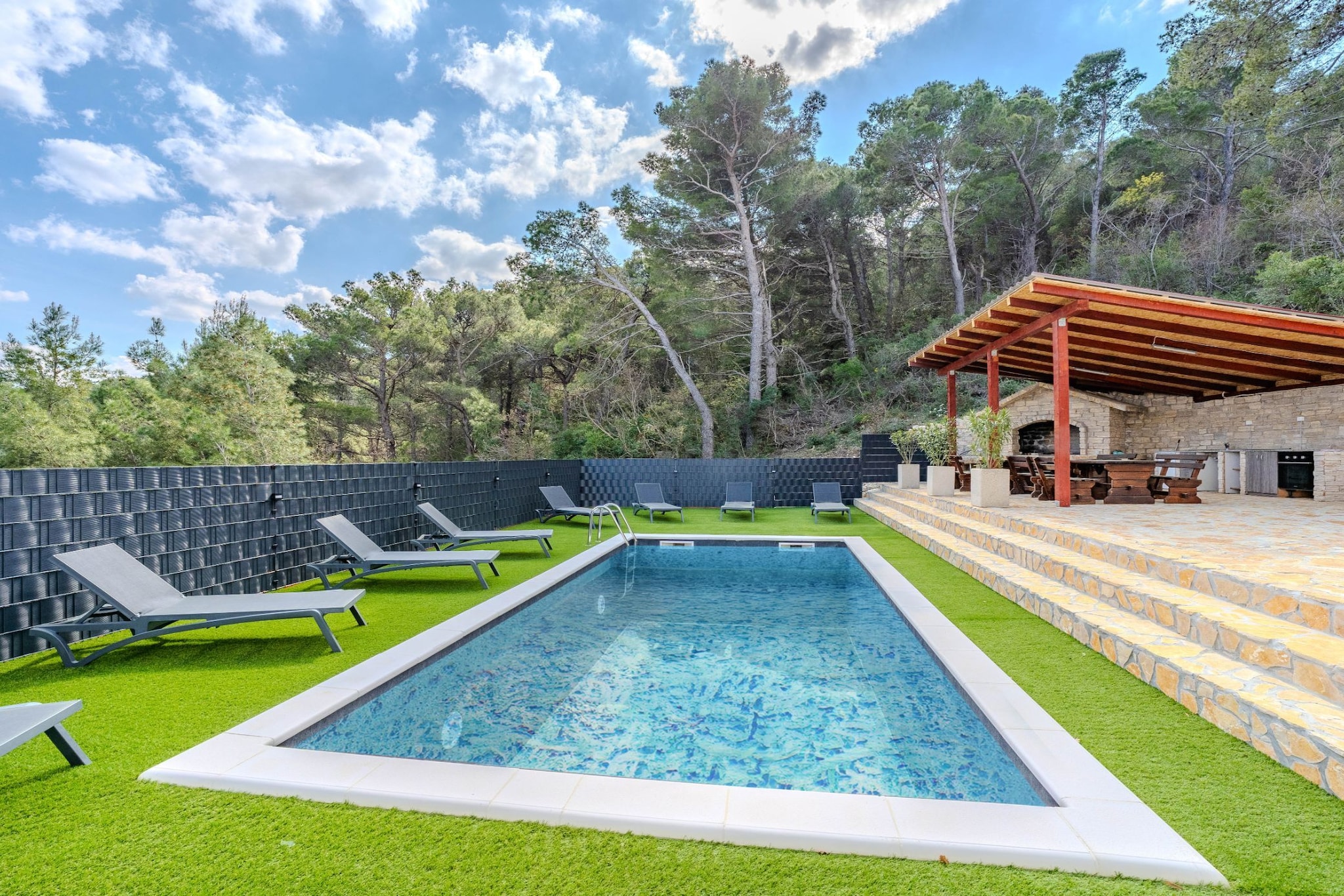 Villa Ivanovi Dvori - Seven Bedroom Villa with Private Pool-Pool