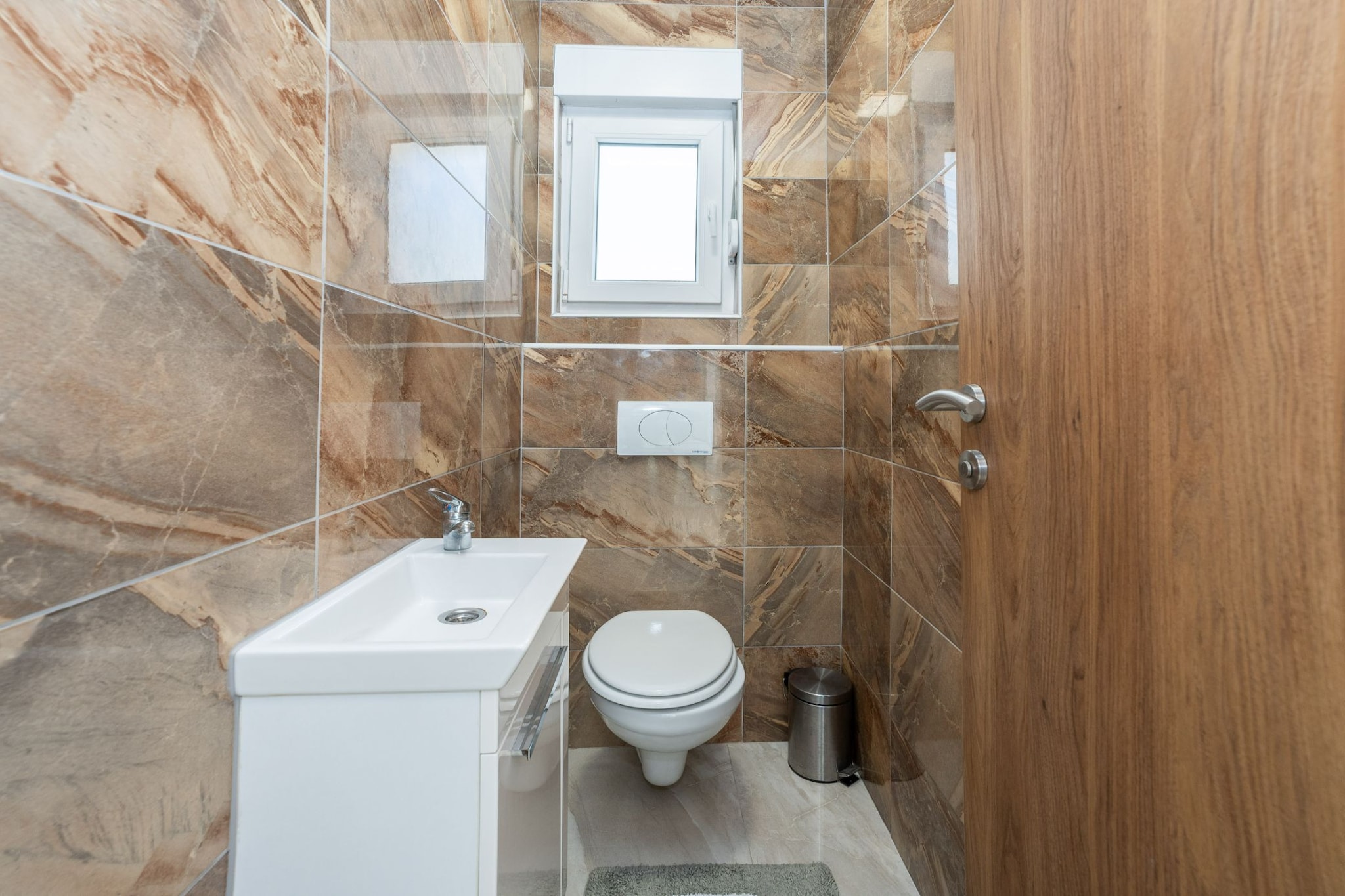 Guest Gouse Stipanovi Dvori - Double Bedroom with Terrace 2-Badkamer