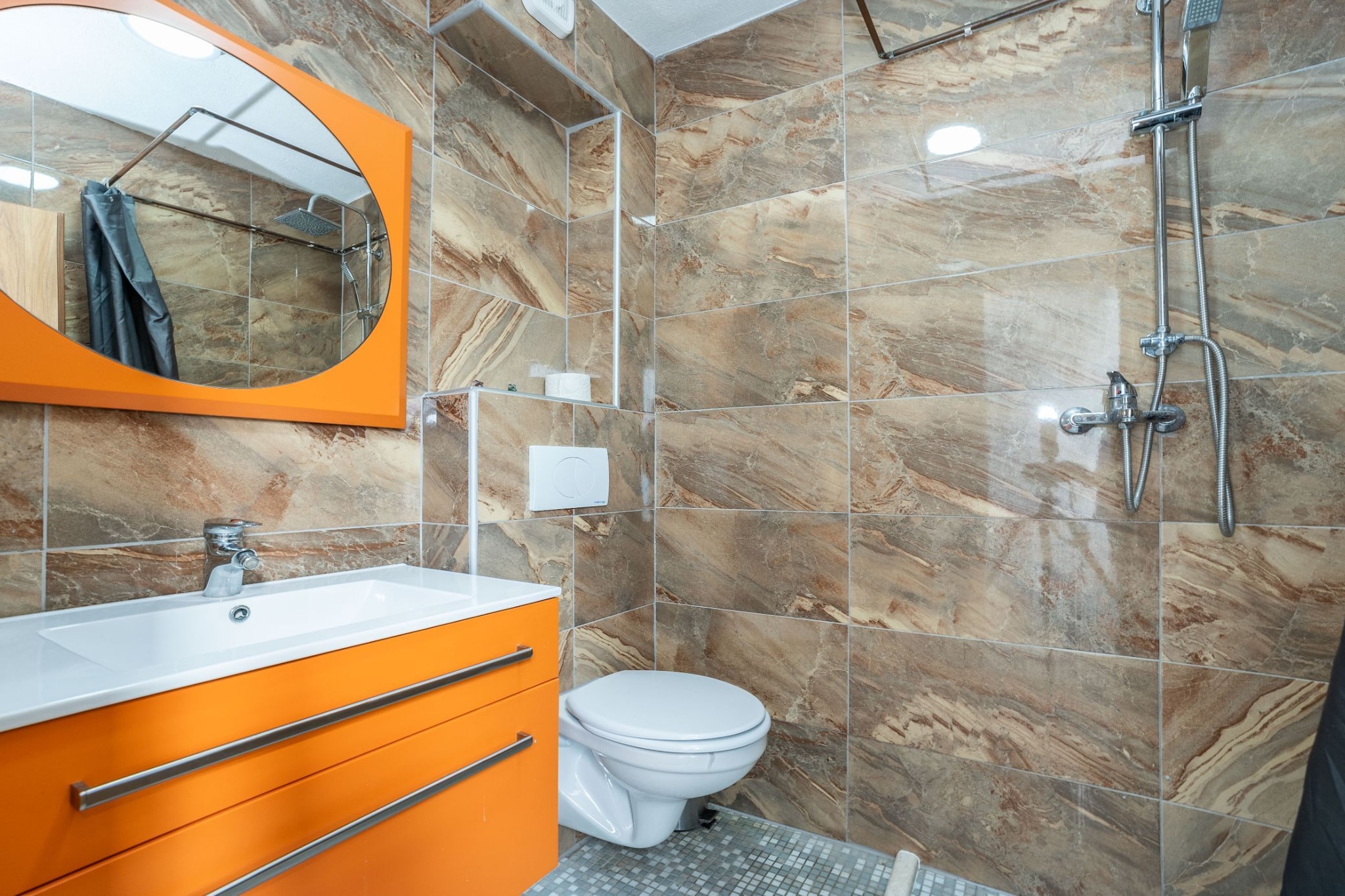 Guest Gouse Stipanovi Dvori - Three Bedroom Apartment with Terrace 8-Bathroom