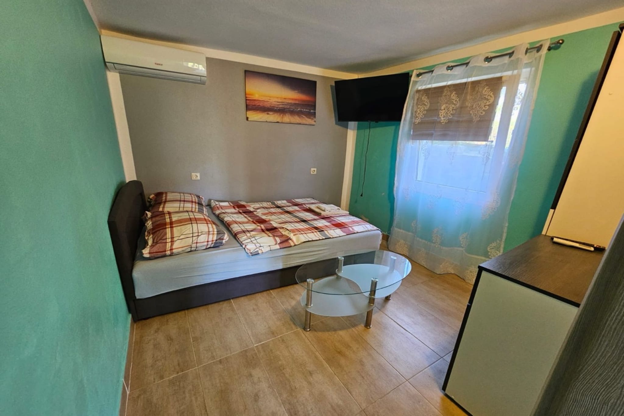 Apartments Robi & Kristina - Studio Apartment with Terrace S1-Bedroom