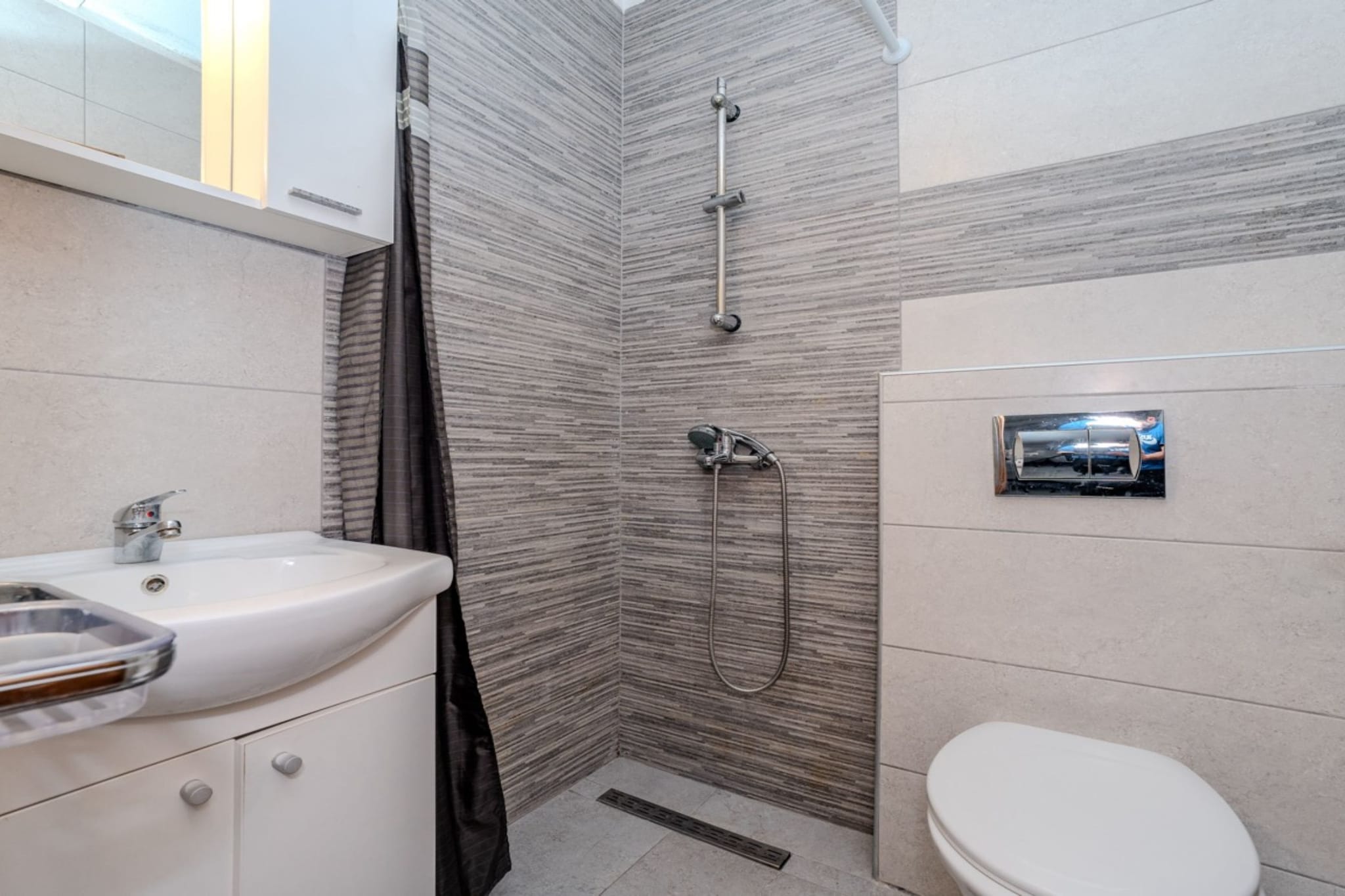 Apartments Robi & Kristina - Studio Apartment with Terrace S2-Bathroom