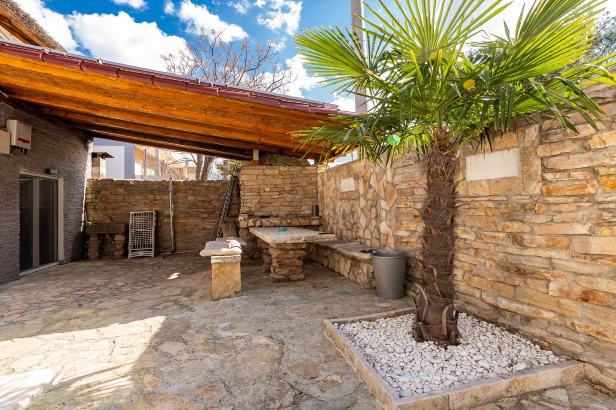 Apartments Robi & Kristina - Studio Apartment with Terrace S2-Outdoor