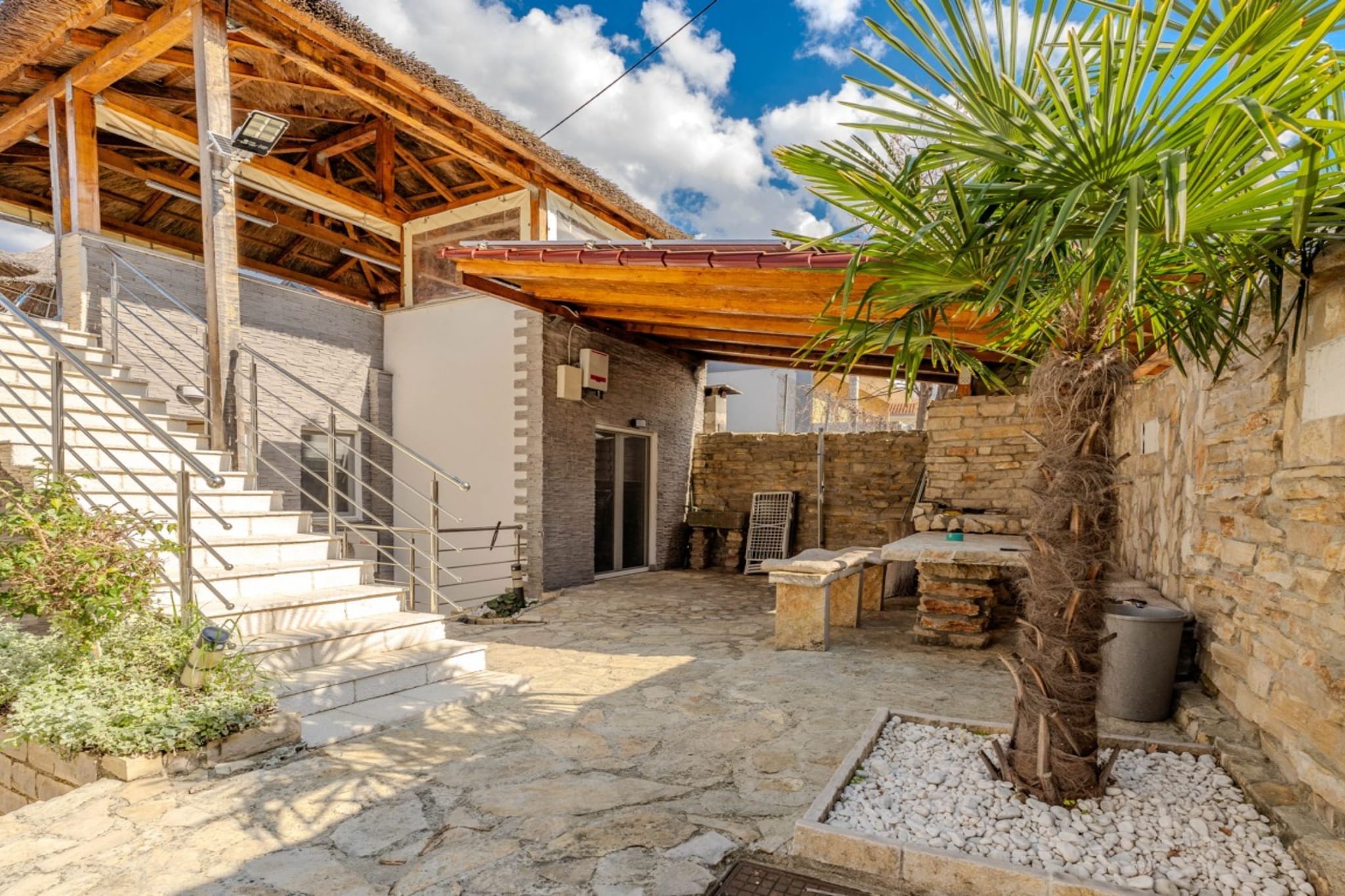 Apartments Robi & Kristina - Studio Apartment with Terrace S2-Outdoor