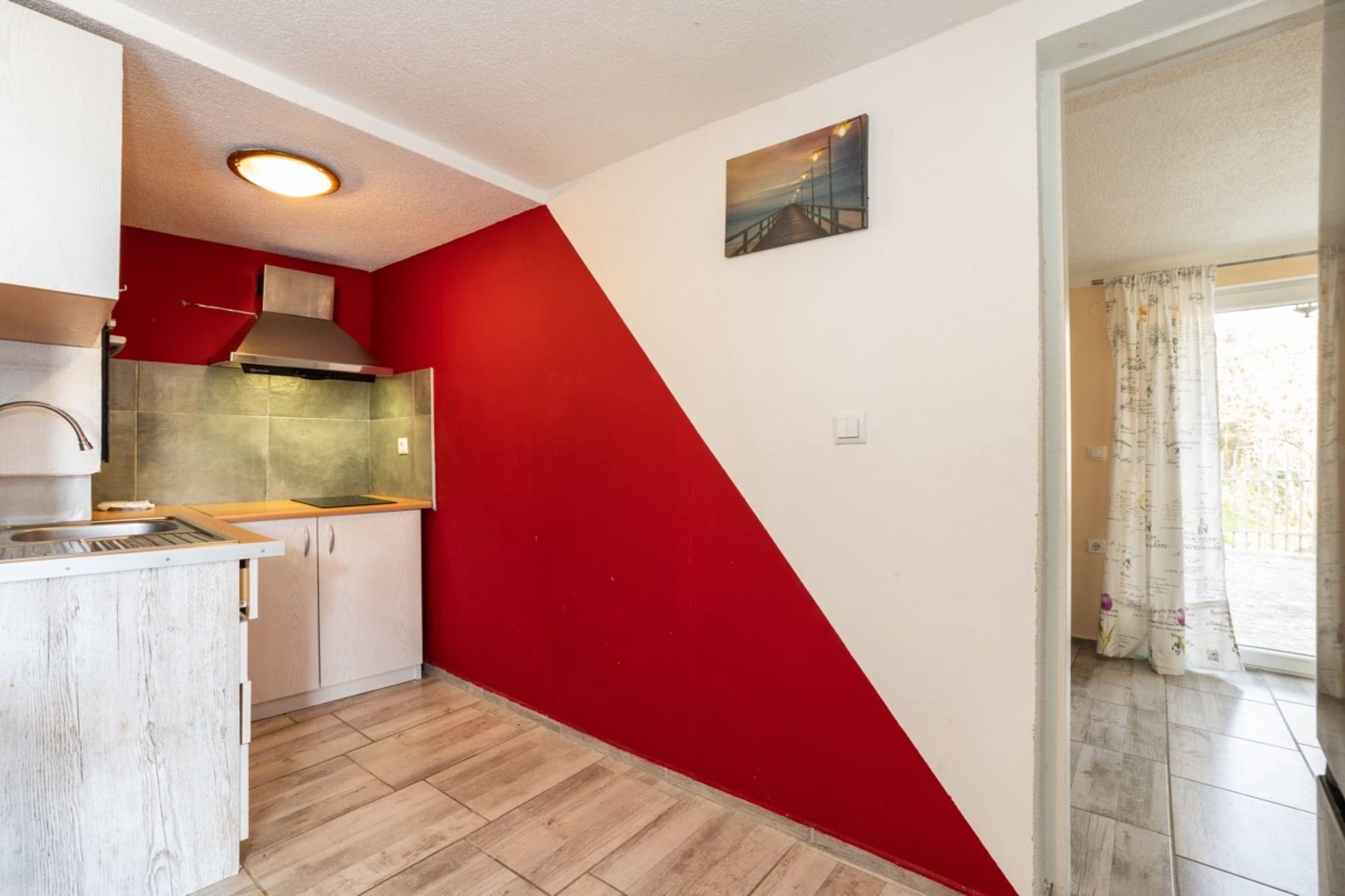 Apartments Robi & Kristina - One Bedroom Apartment with Sea View A1-Kitchen