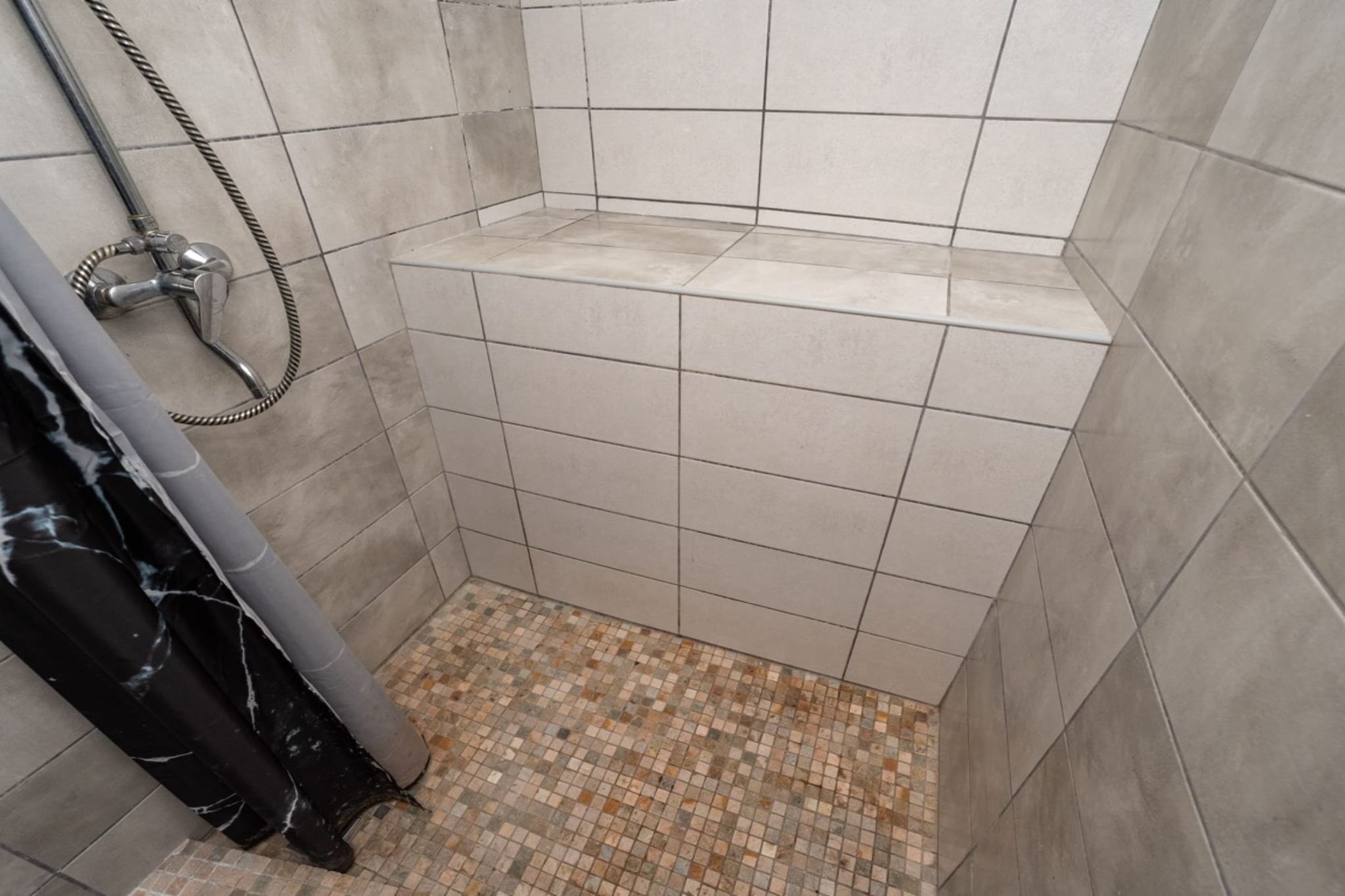 Apartments Robi & Kristina - One Bedroom Apartment with Sea View A1-Bathroom