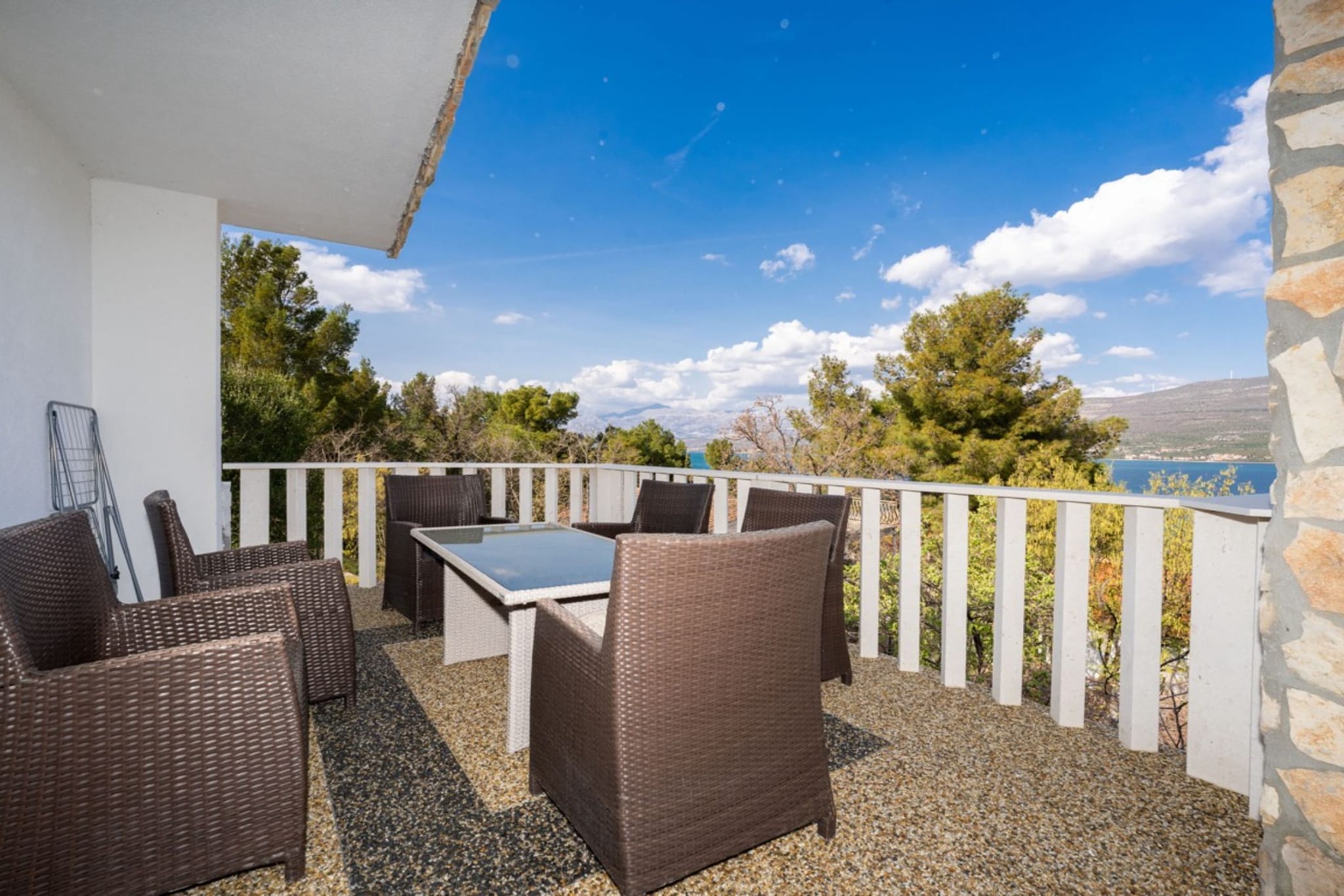 Apartments Robi & Kristina - Two Bedroom Apartment with Sea View A5-Außenbereich