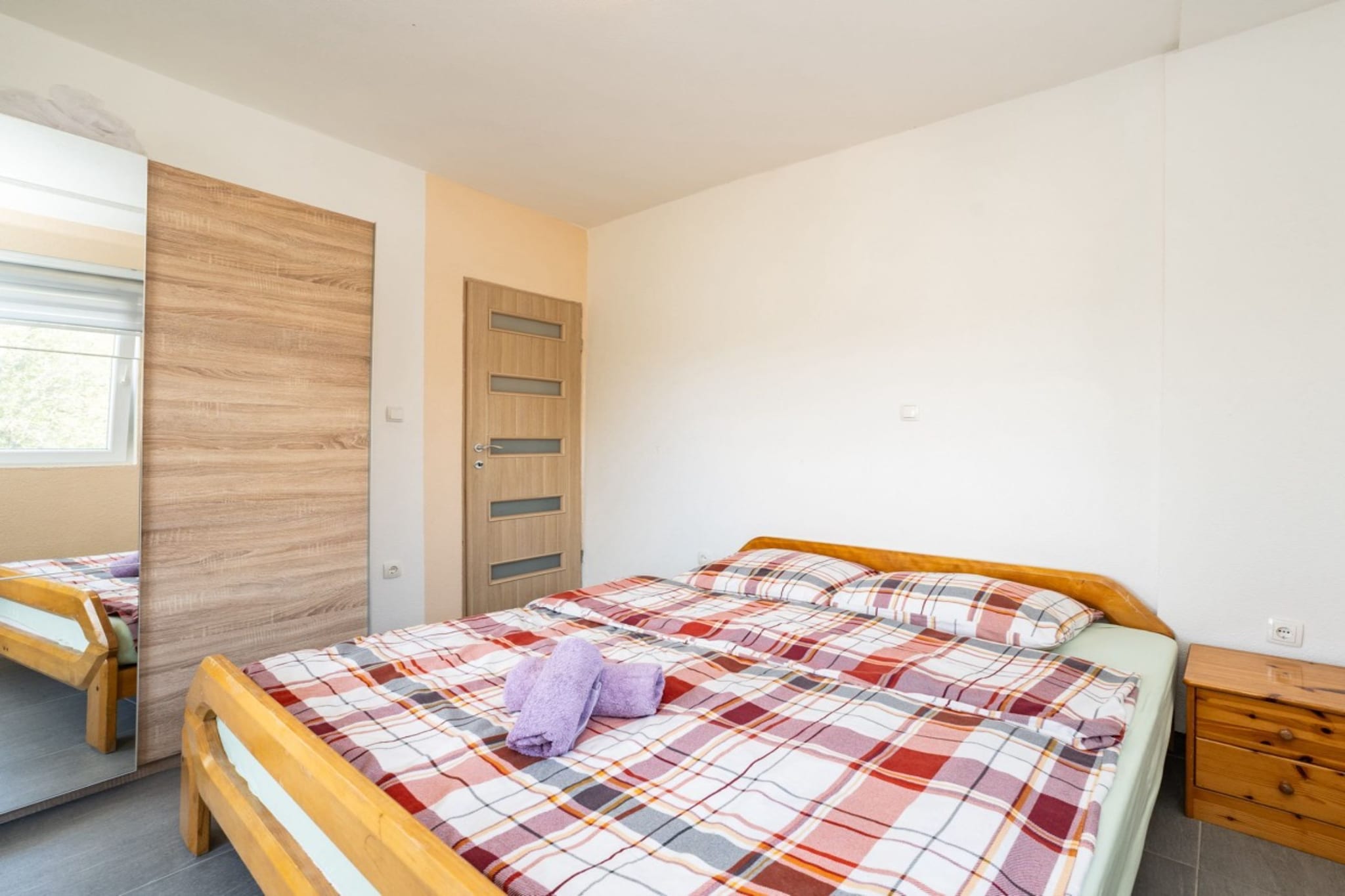 Apartments Robi & Kristina - Two Bedroom Apartment with Sea View A5-Schlafzimmer
