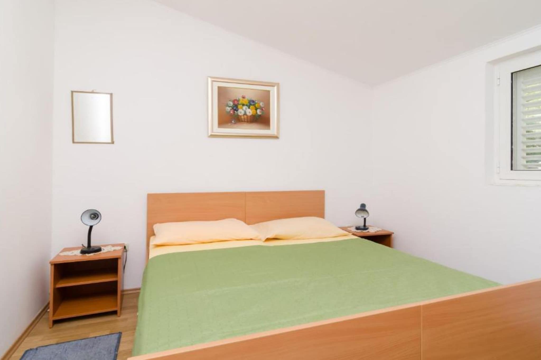 Guest House Sobra 38 - Studio with Balcony and Sea View-Schlafzimmer