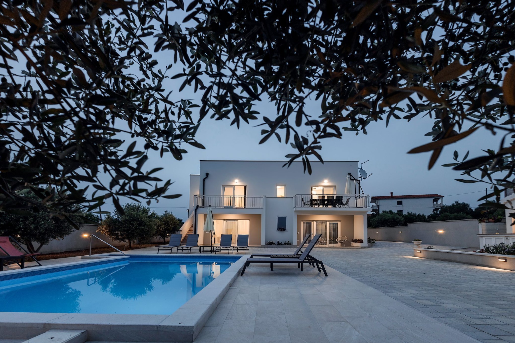 Holiday Home Milutin 1 - Four Bedroom Holiday Home with Private Pool-Outdoor