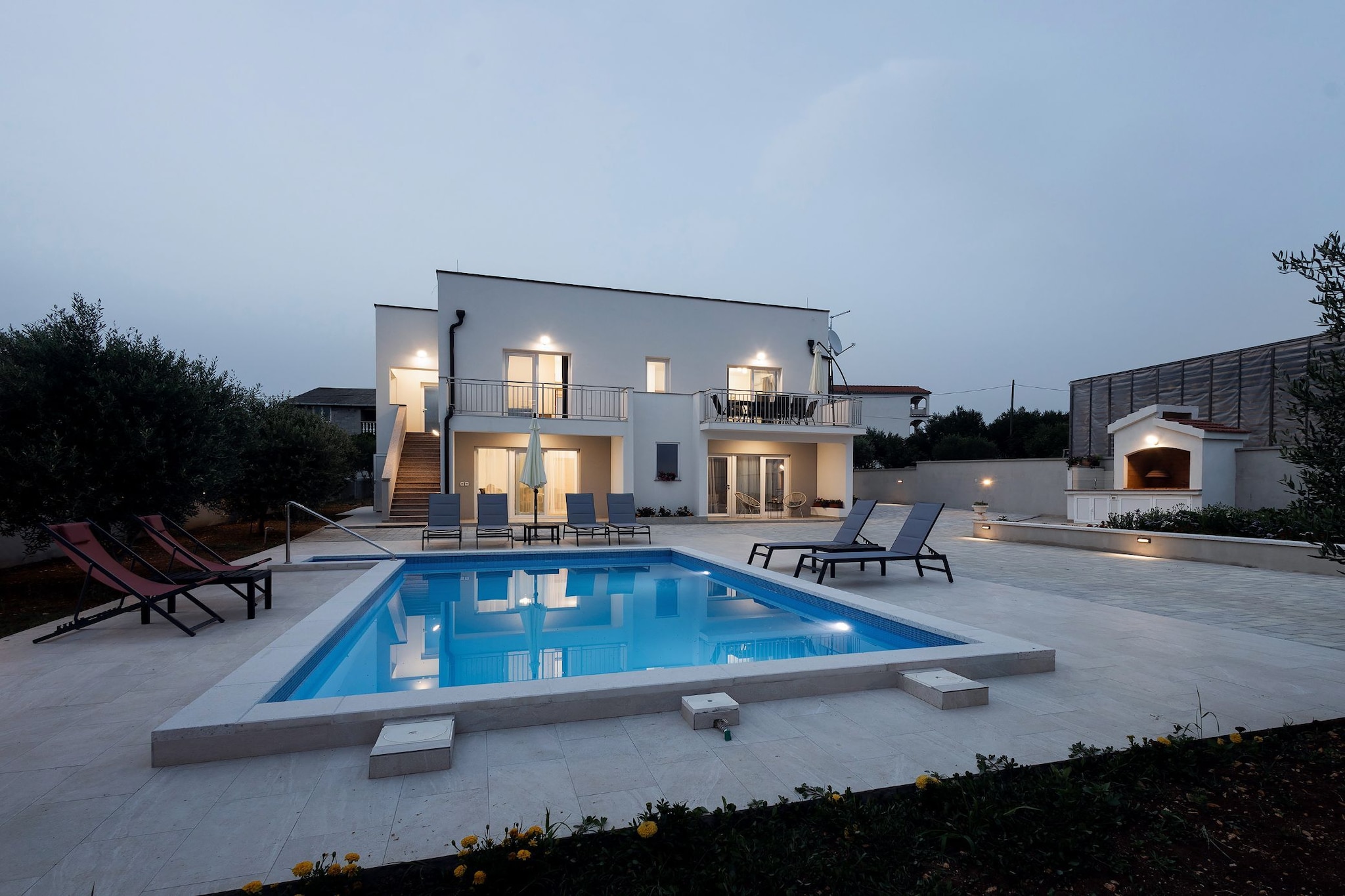 Holiday Home Milutin 1 - Four Bedroom Holiday Home with Private Pool-Pool