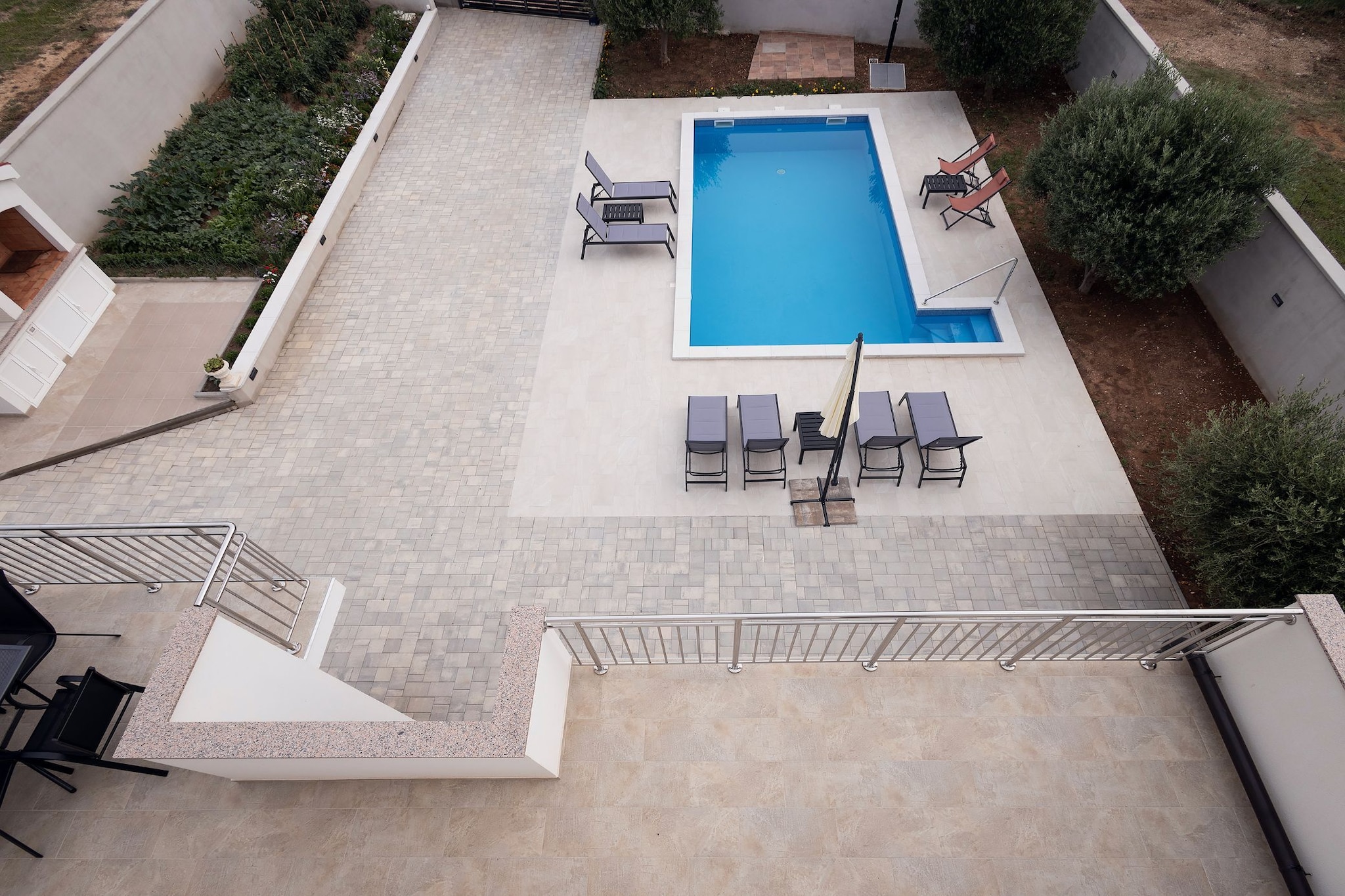 Holiday Home Milutin 1 - Four Bedroom Holiday Home with Private Pool-View