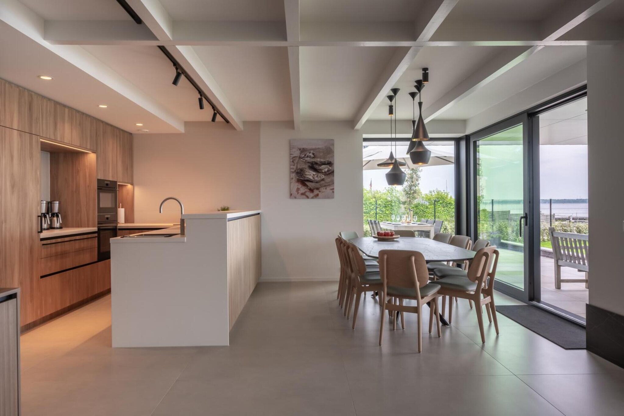 Attractive villa with jetty