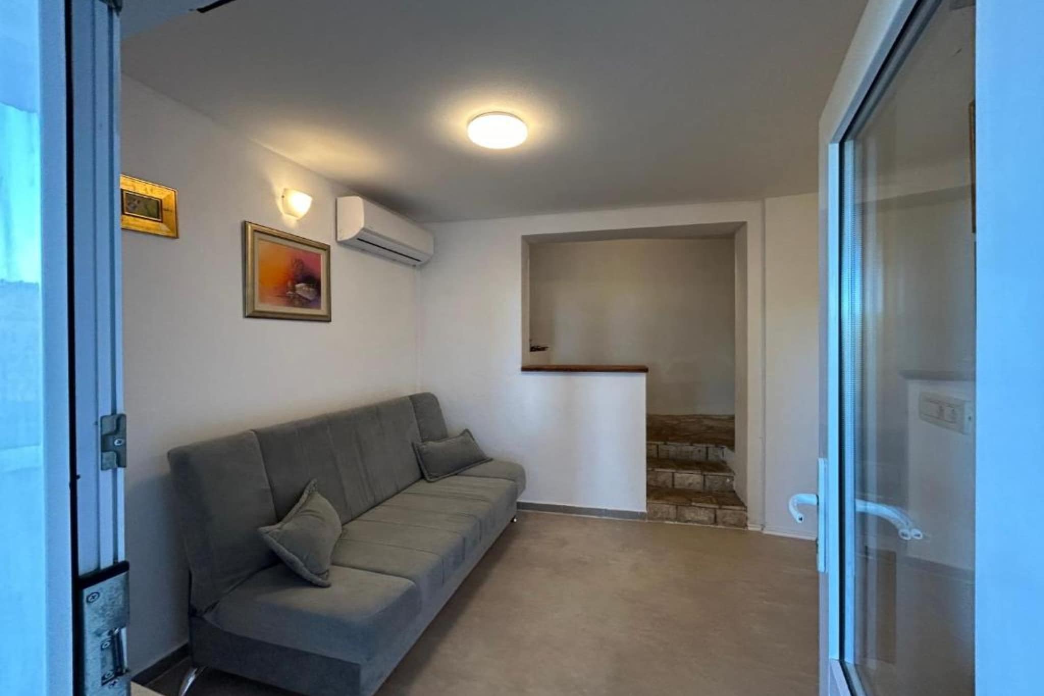Family House Aldo -  Family House with Four Bedrooms and Sea View-Wohnzimmer
