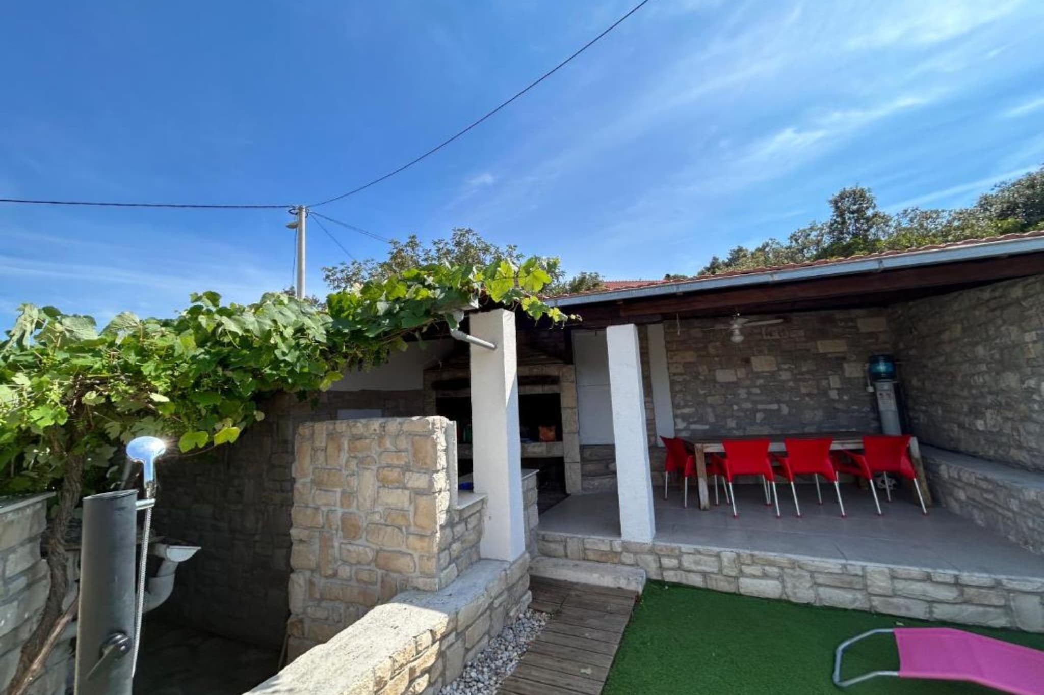 Family House Aldo -  Family House with Four Bedrooms and Sea View-Esszimmer