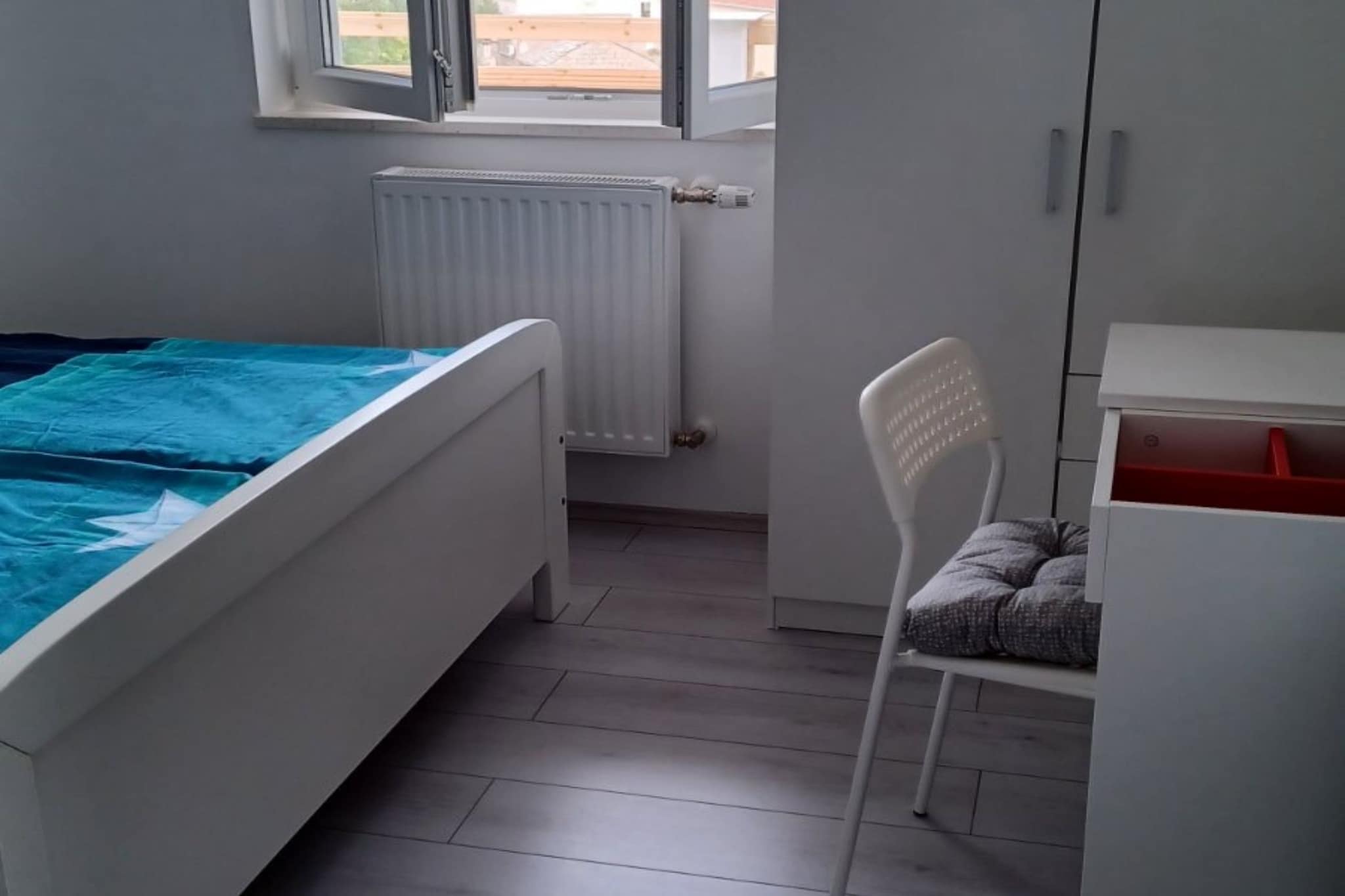 FreeMe Apartment - One Bedroom Apartment with Balcony and Sea View-Schlafzimmer