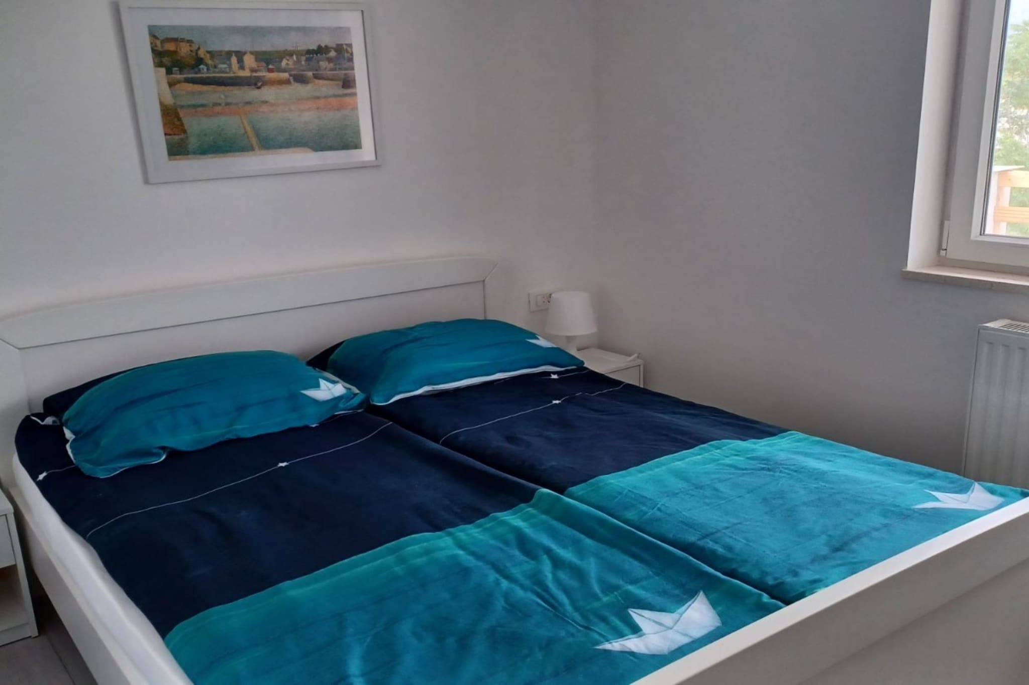 FreeMe Apartment - One Bedroom Apartment with Balcony and Sea View-Schlafzimmer