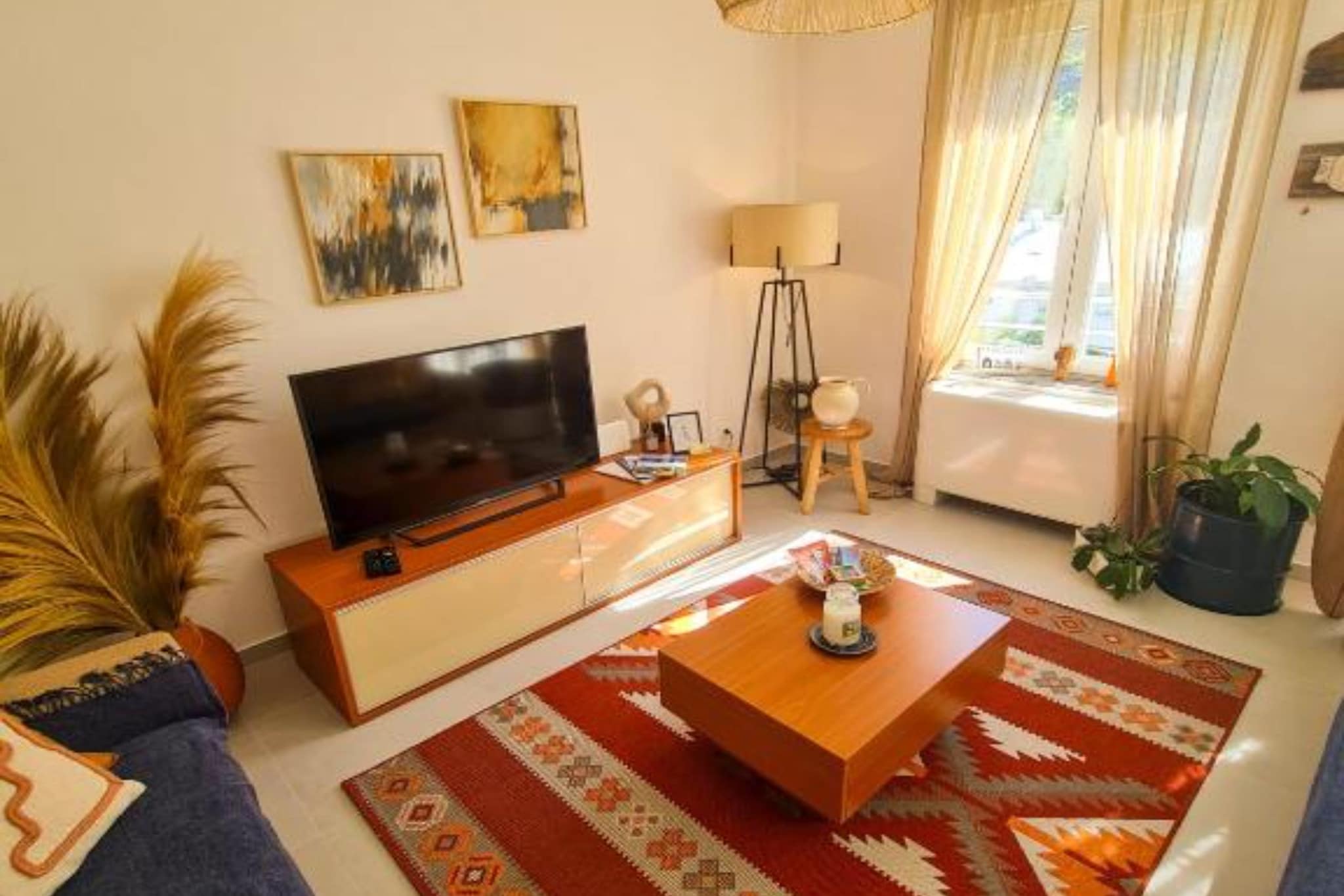 Apartment Torre Senj - Two Bedroom Apartment with Balcony and Mountain  View-Salon