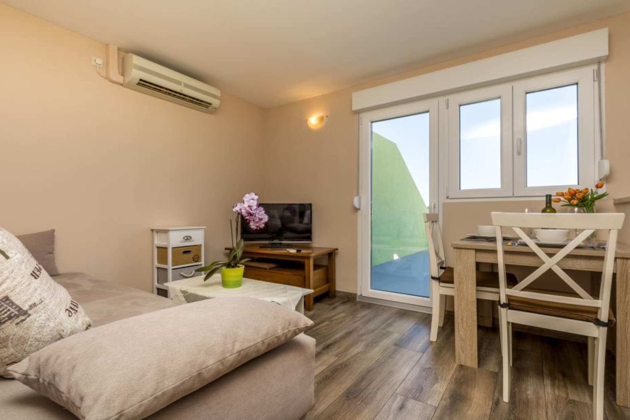 Pansion Belvedere - Studio Apartman with Terrace (Aurora)