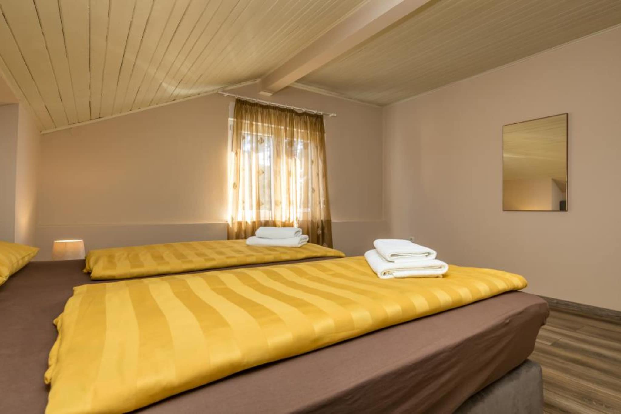Pansion Belvedere - Studio Apartman with Terrace (Aurora)-Chambre