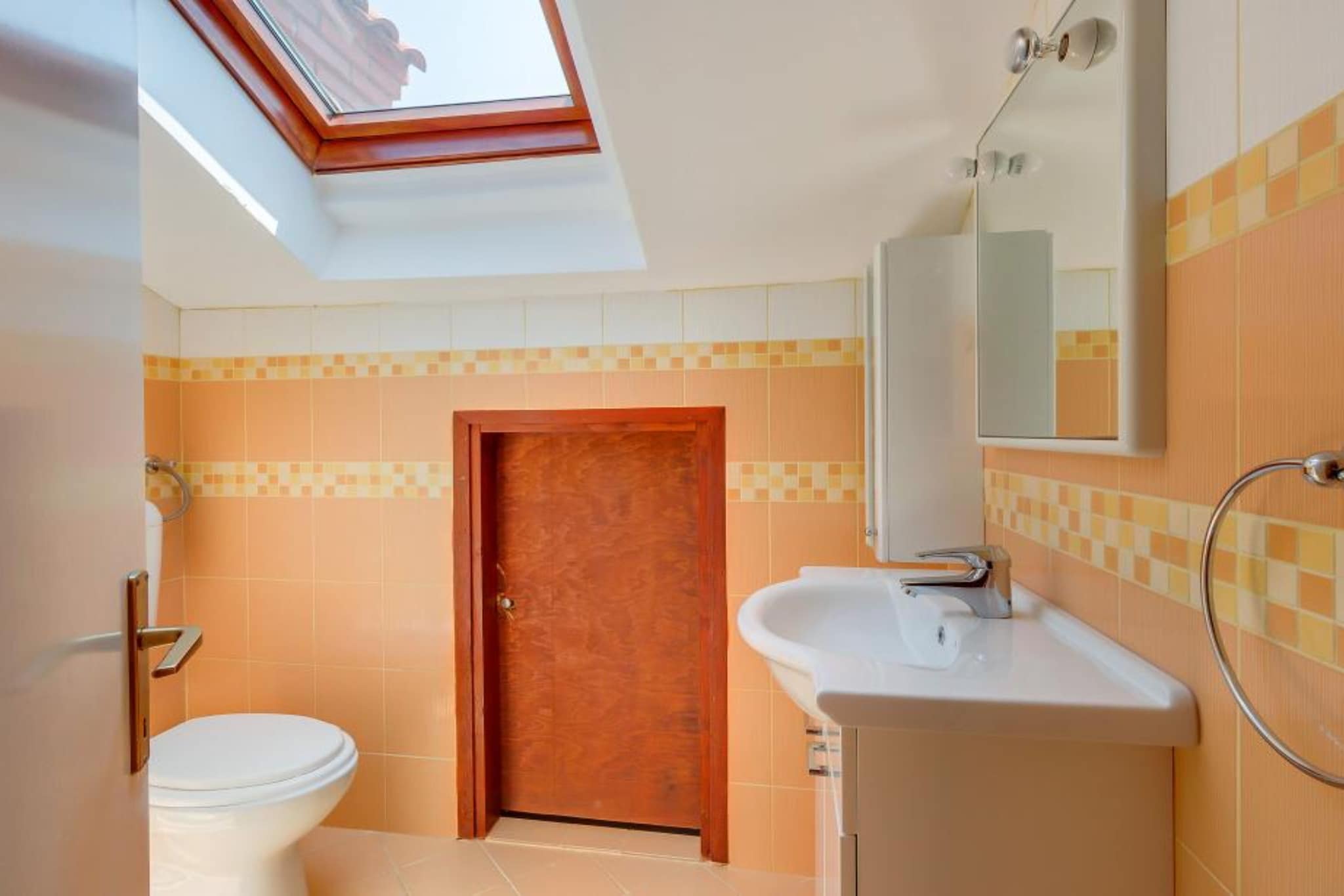 Pansion Belvedere - Studio Apartman with Terrace (Aurora)-Salle de bain