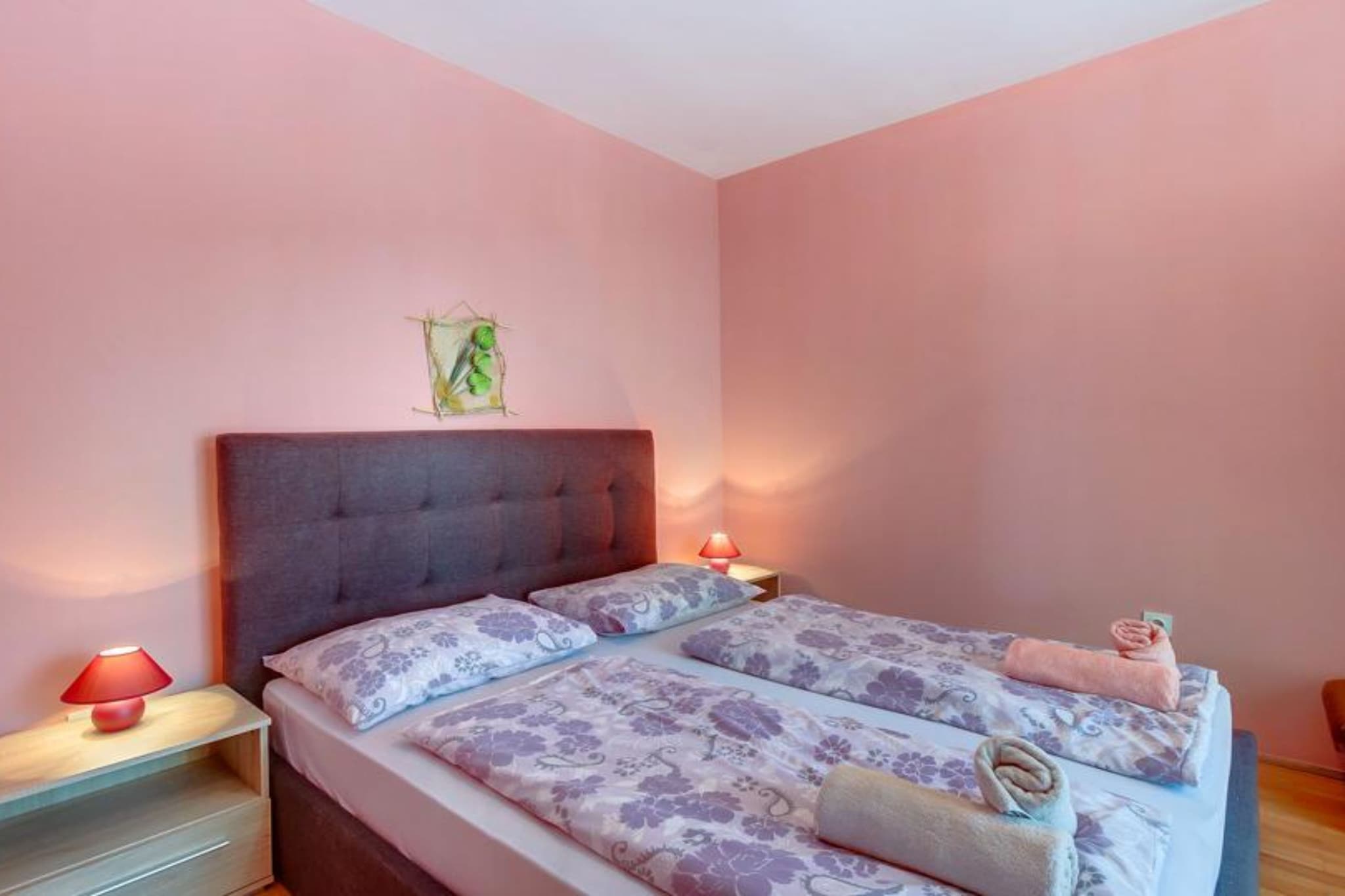 Pansion Belvedere - Two Bedroom Apartment with Terrace (Oliva)-Bedroom