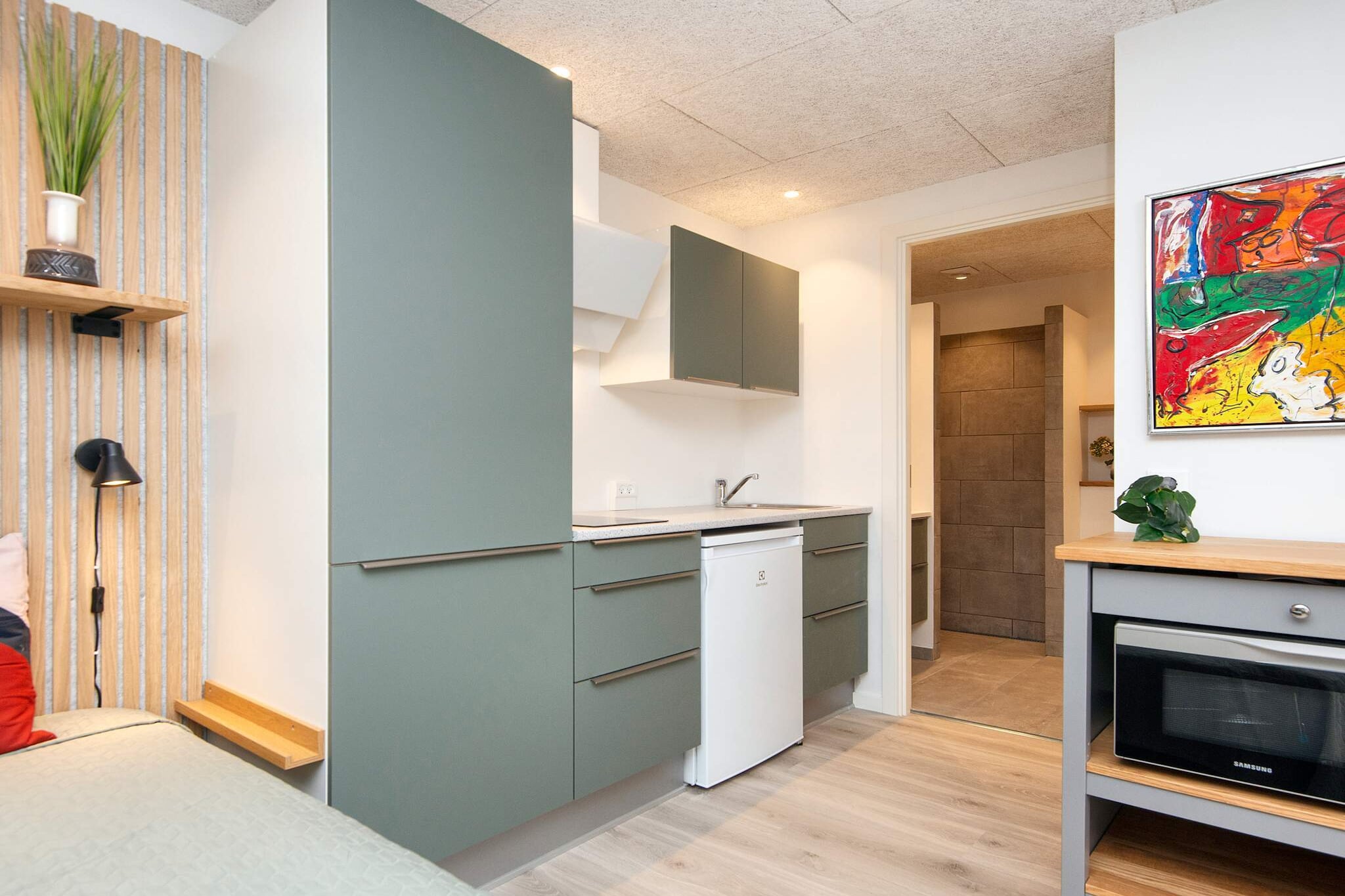 1 room,incl.electricity,Premium - Binnen