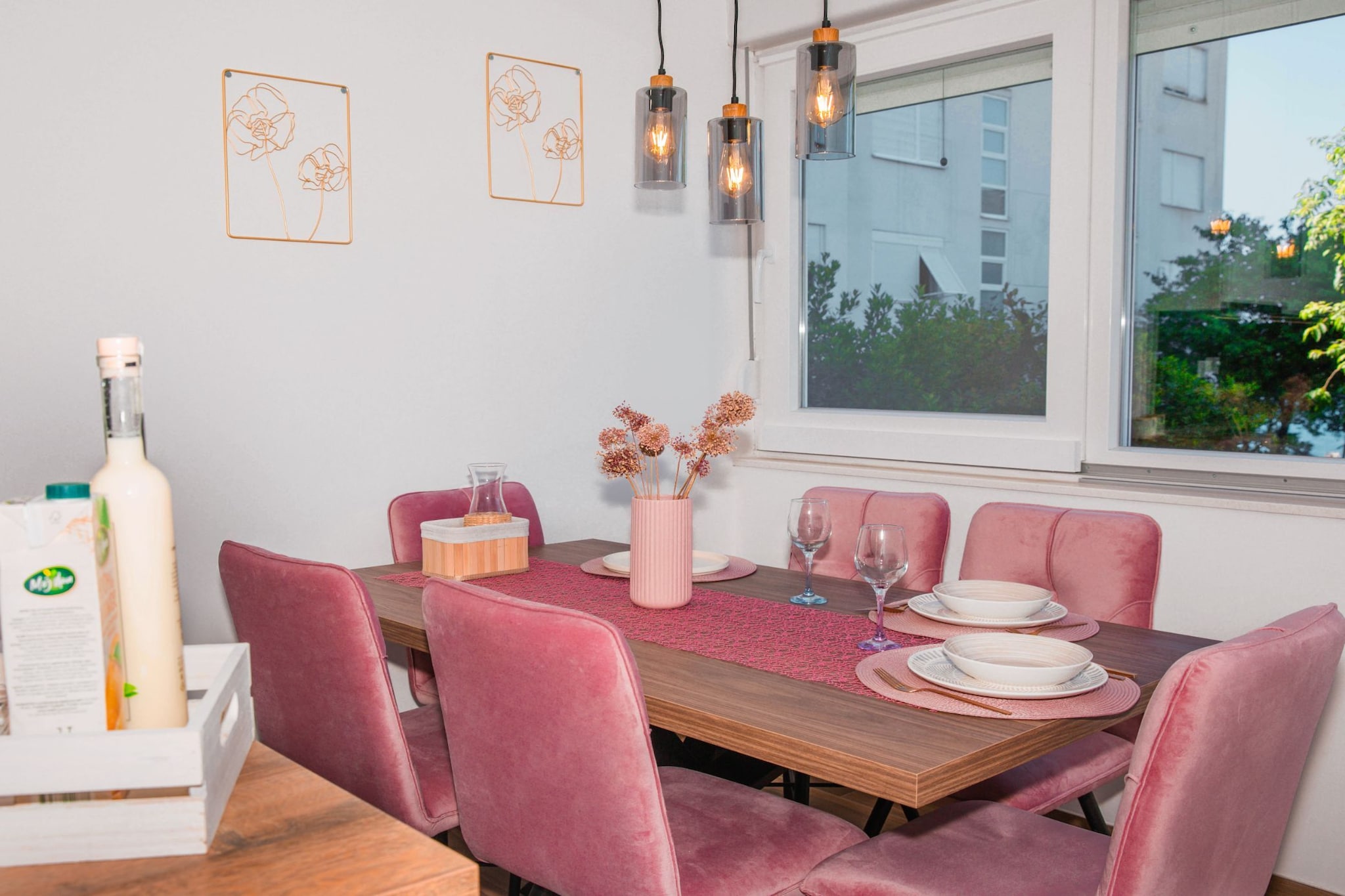 Apartment Matko - Two Bedrom Apartment with Beach View-Esszimmer