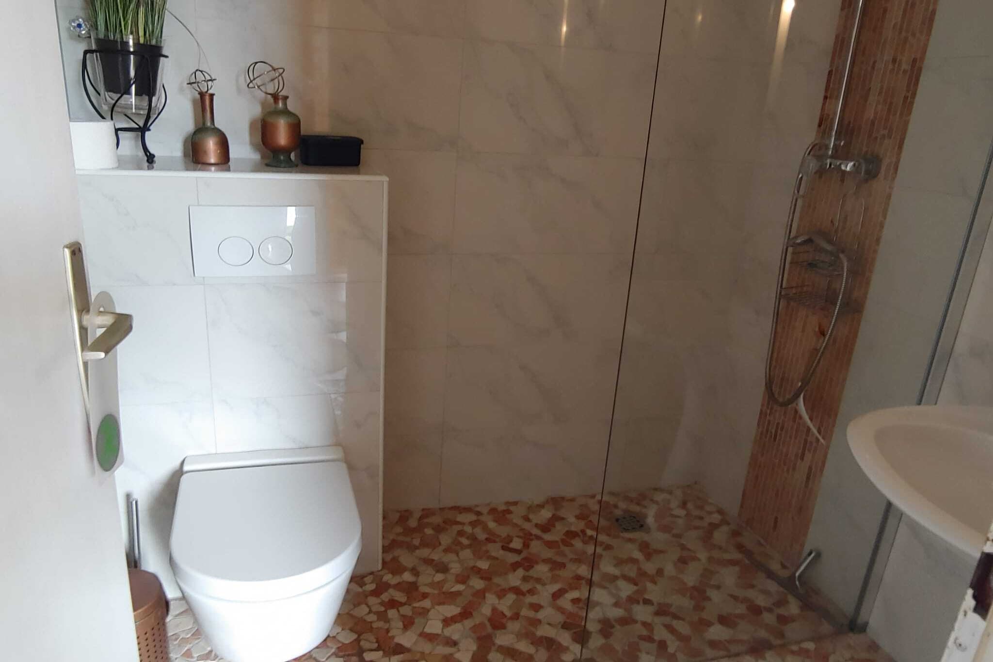 Beach Apartments Šolta - Studio Apartment with Sea View 1-Badezimmer