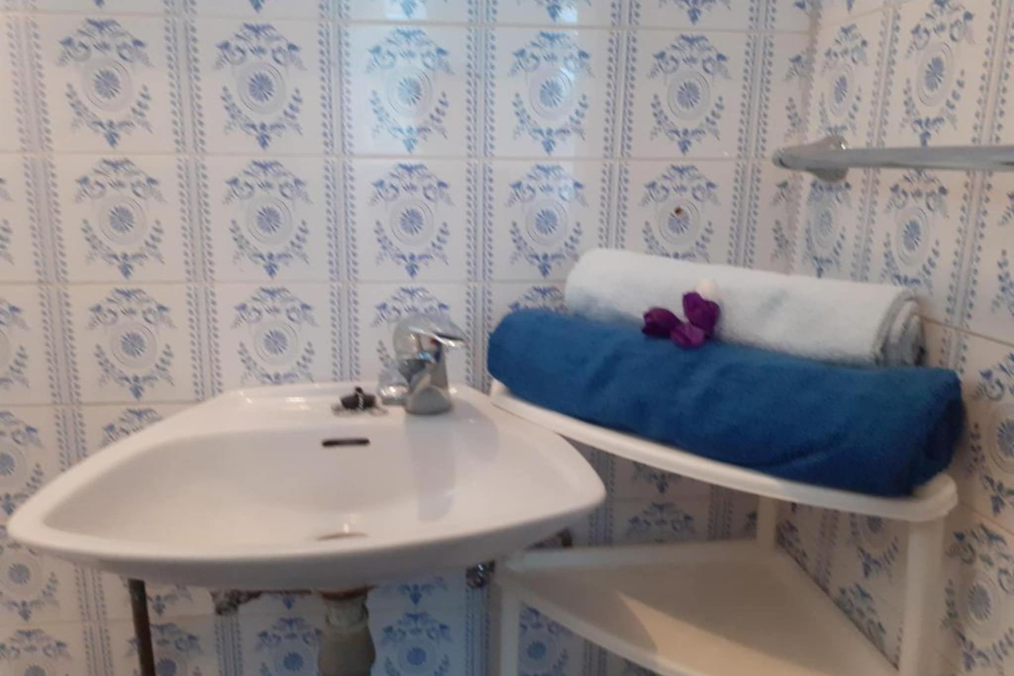 Guest House Green Corner Supetarska Draga - Studio Apartment with Terrace And Sea View-Salle de bain