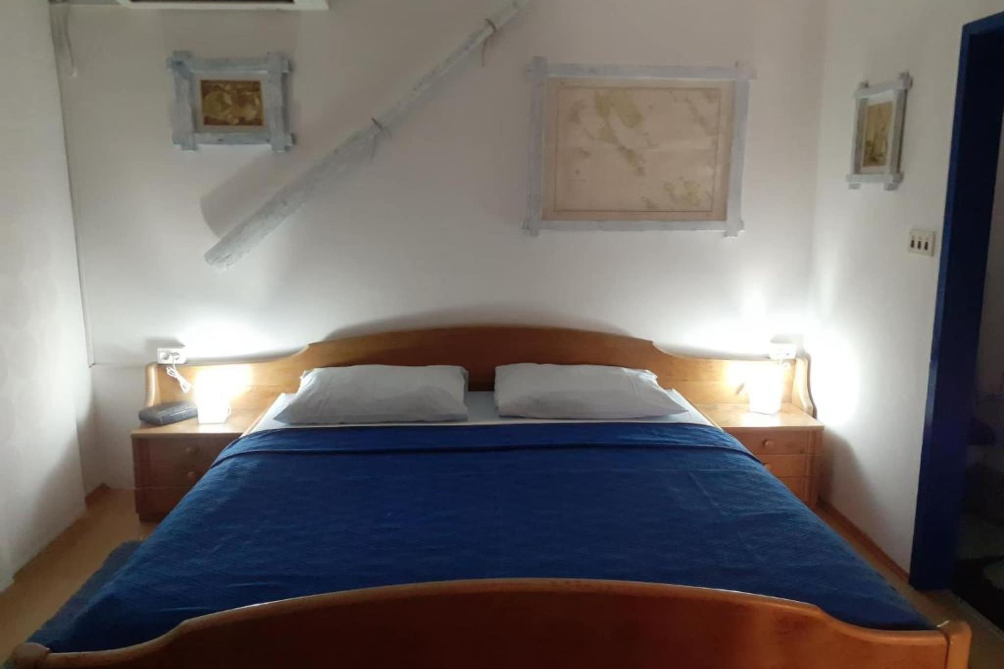 Guest House Green Corner Supetarska Draga - Double Room  With Balcony and Sea View 1-Chambre